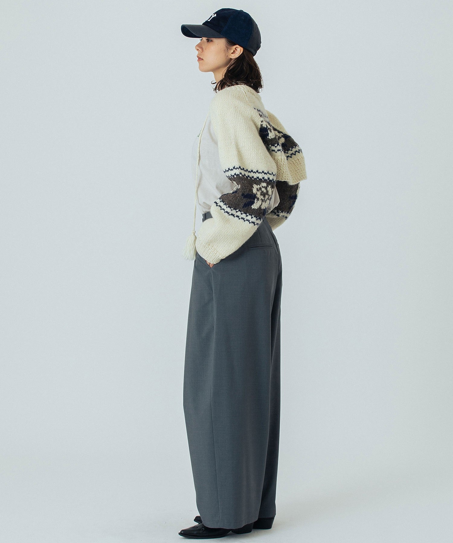 model:172cm 着用サイズ:M