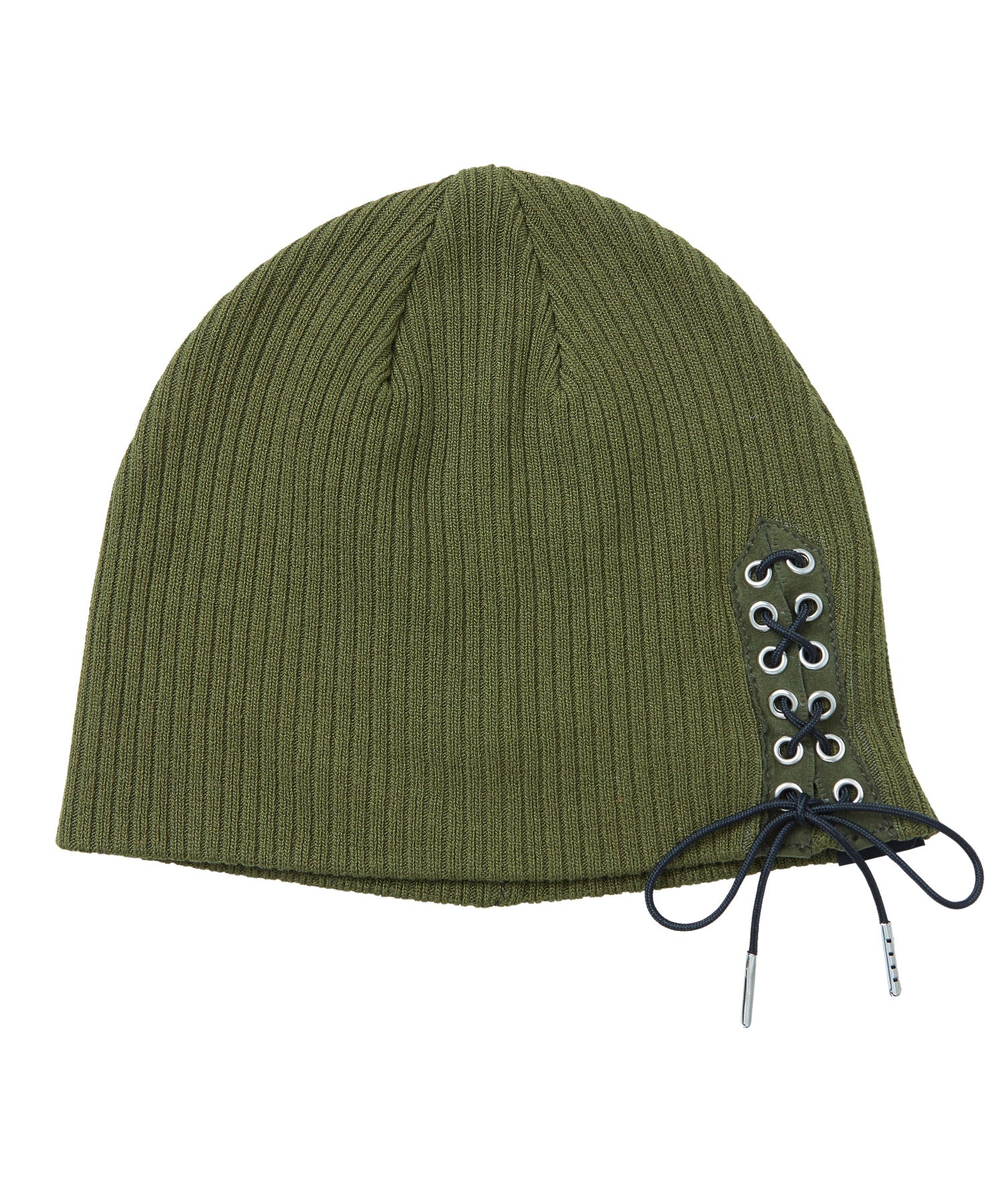 LACE UP BEANIE