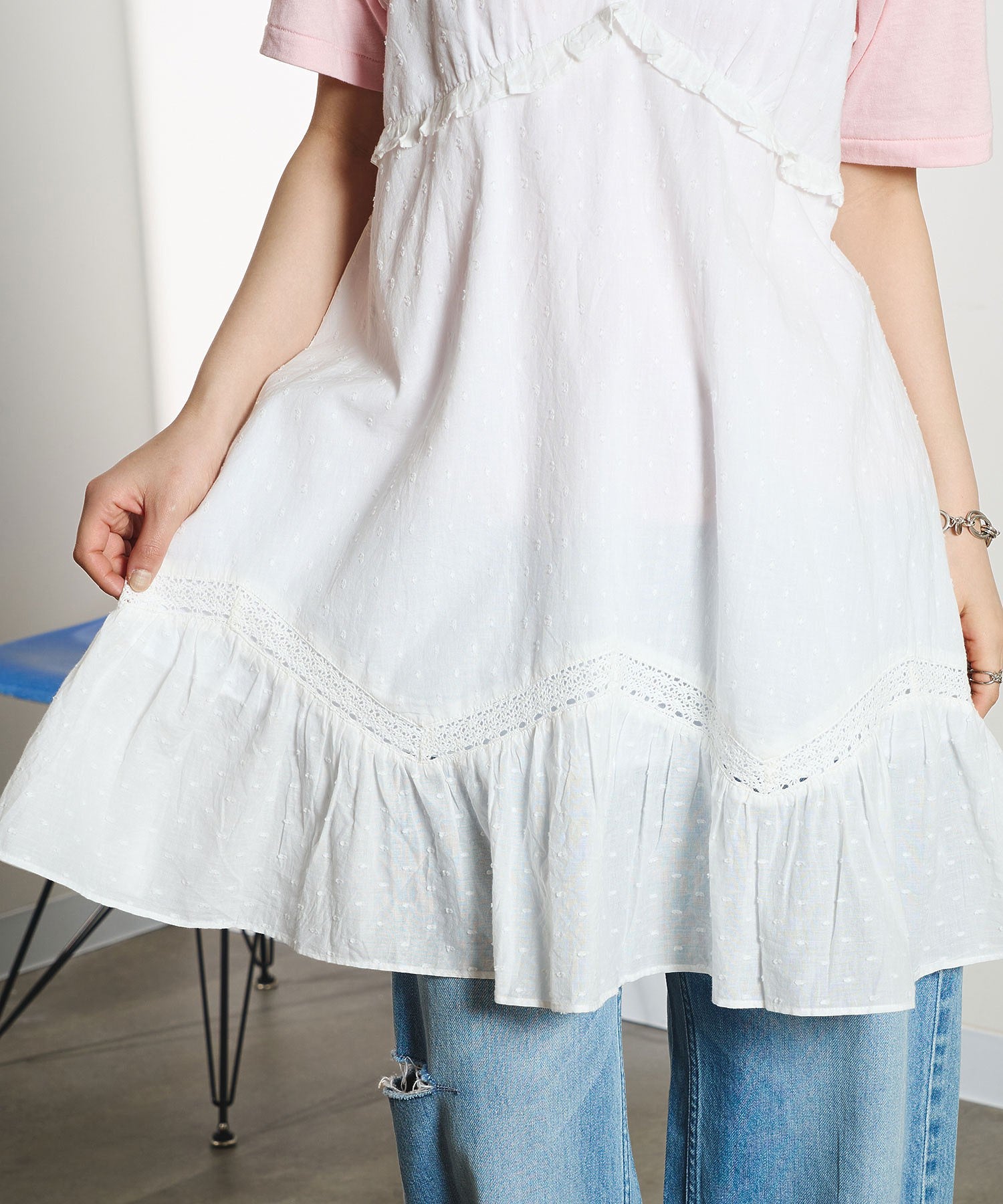 LACE CAMI DRESS