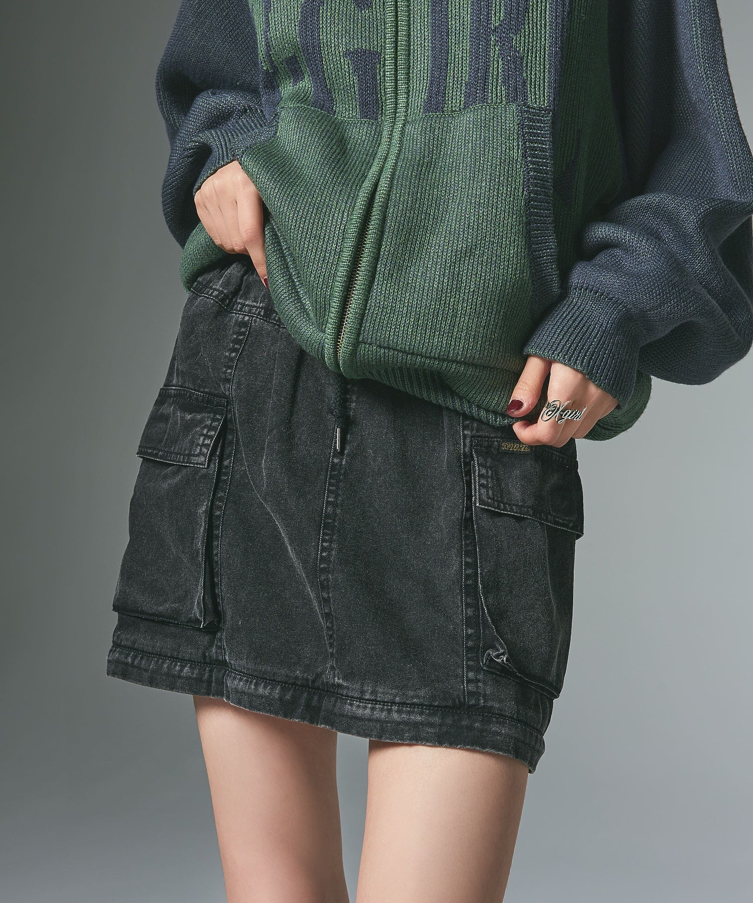 CONVERTIBLE CARGO SKIRT