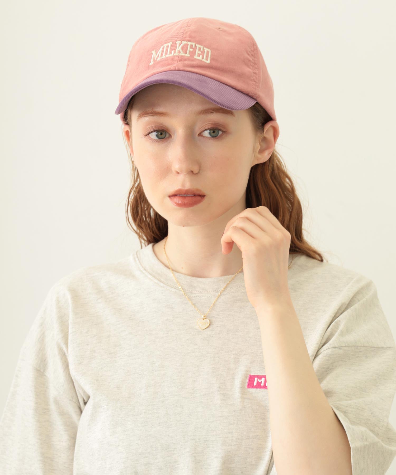 LOGO CORDUROY CAP