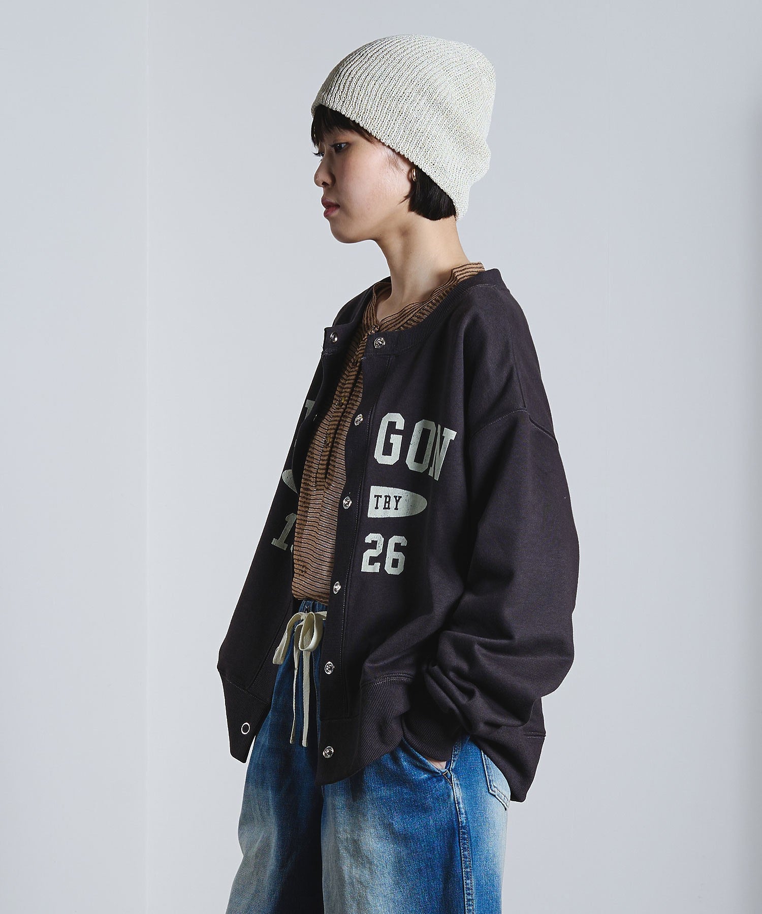 model:168cm 着用サイズ:ONE SIZE