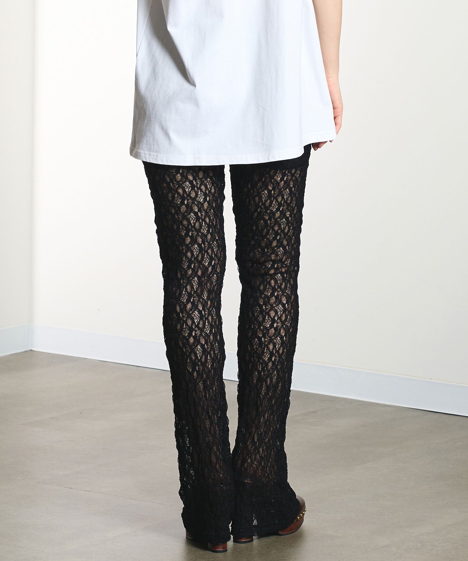 LACE FLARE PANTS