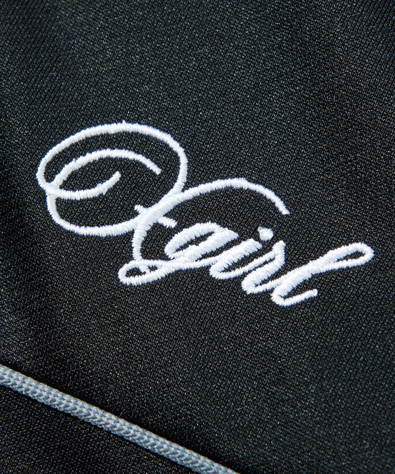 LOGO PATCHED ZIP UP JERSEY COMPACT HOODIE