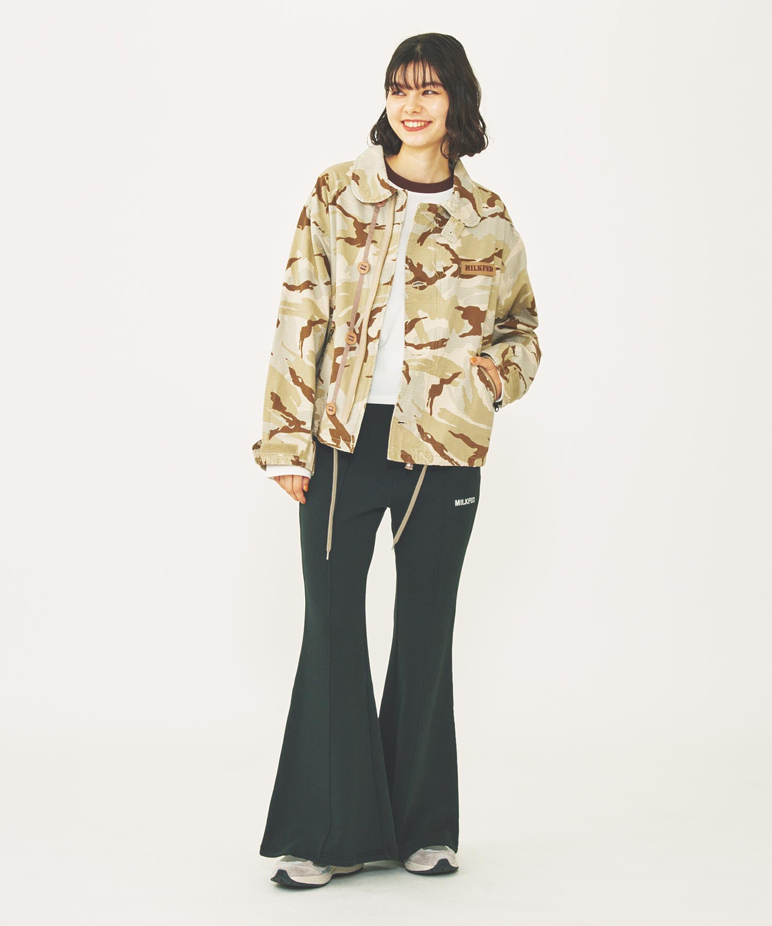 ROUND COLLAR MILITARY JACKET