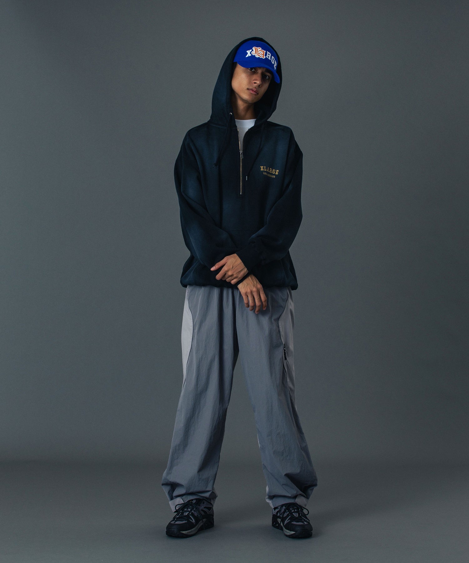 NYLON TRACK PANTS