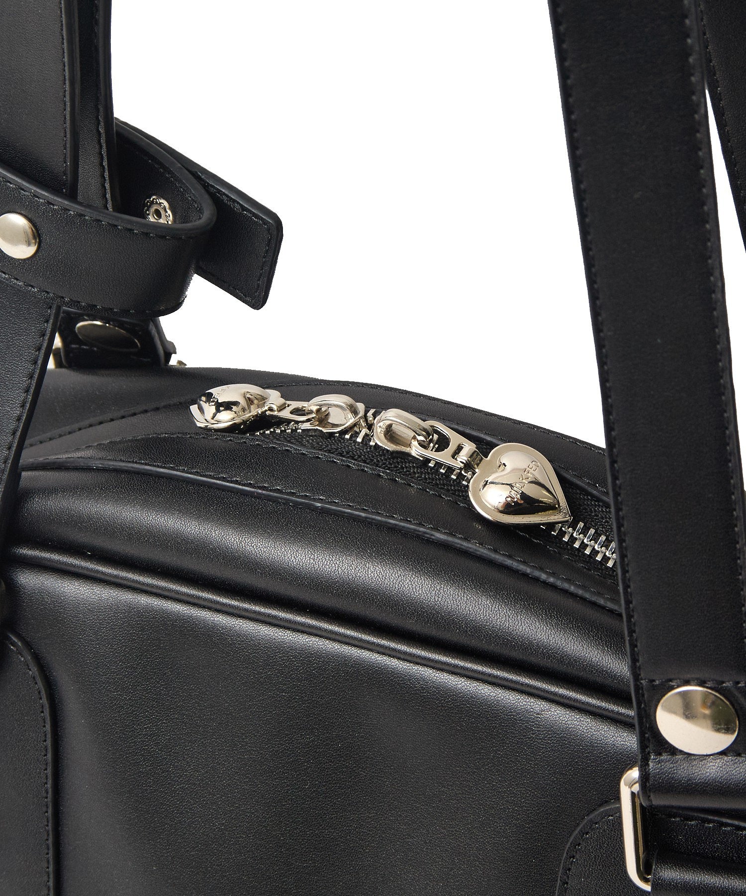 HEART CHARM BOSTON BAG