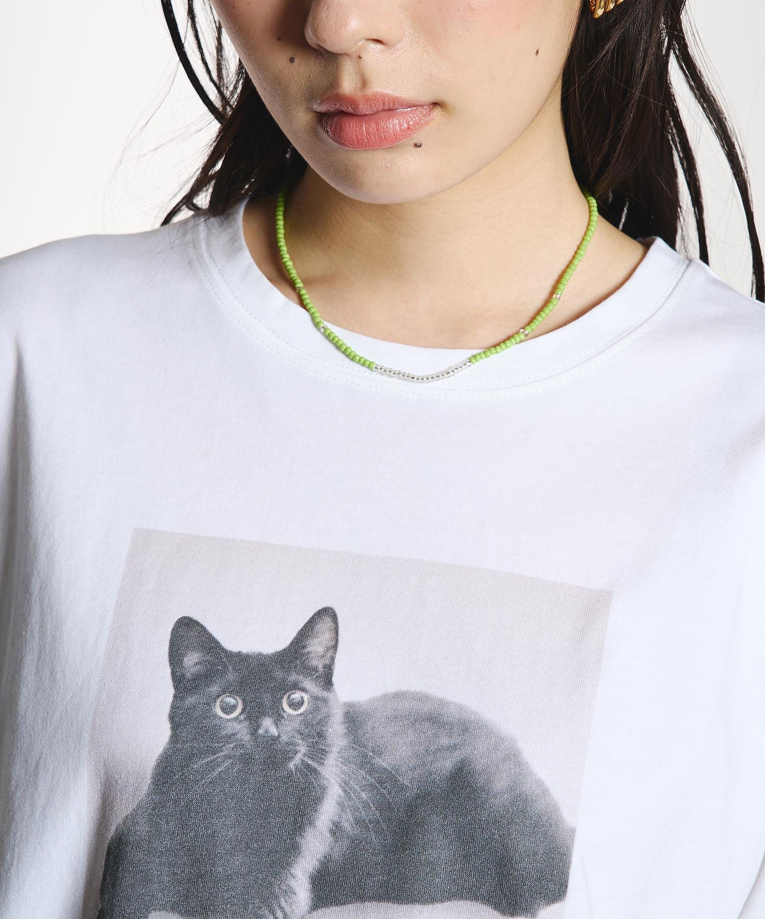 CAT PHOTO S/S TEE