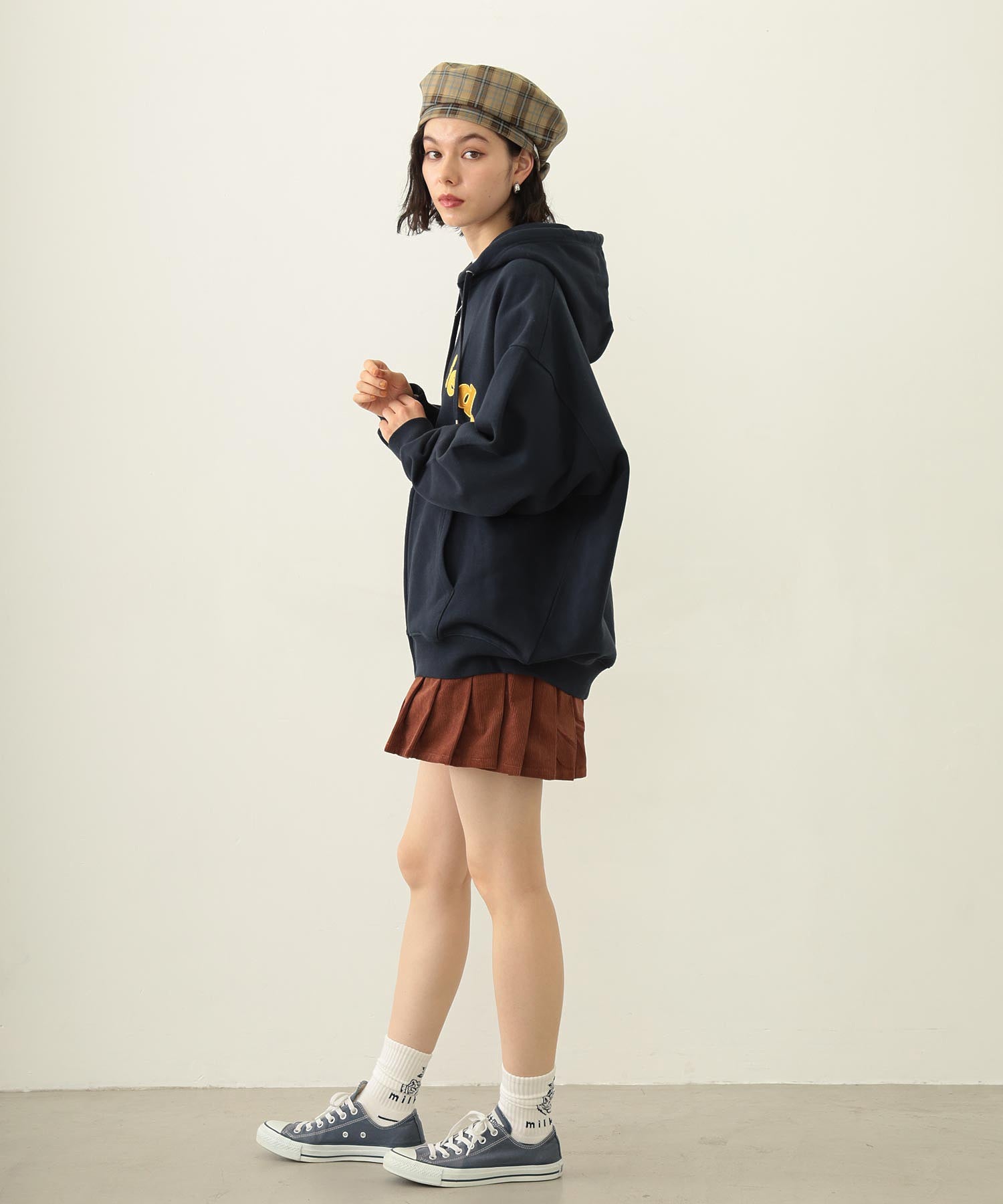 ARCH COOPER LOGO ZIP UP HOODIE