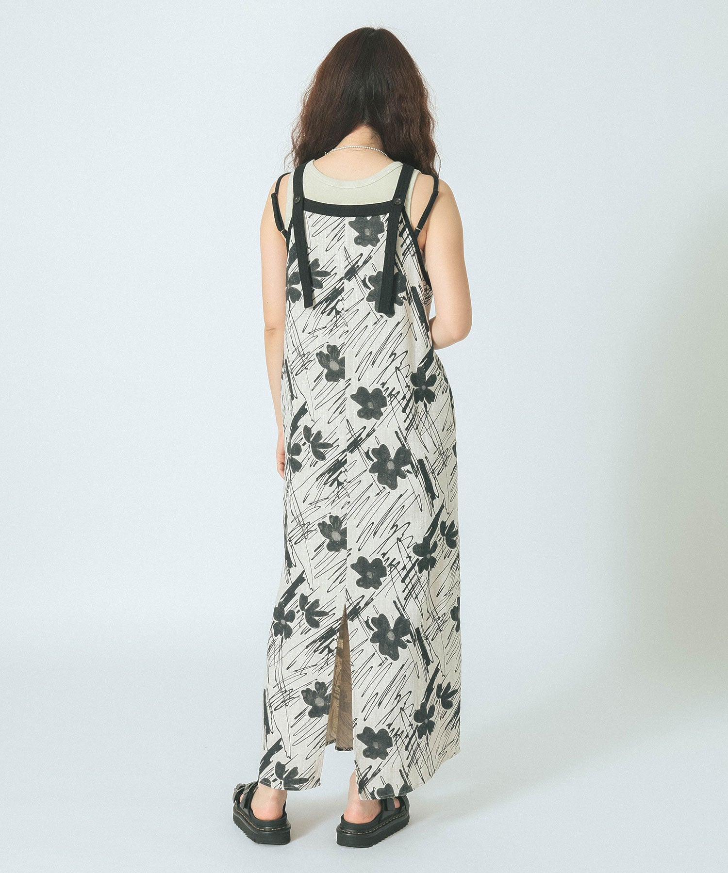 ART PRINT LONG DRESS