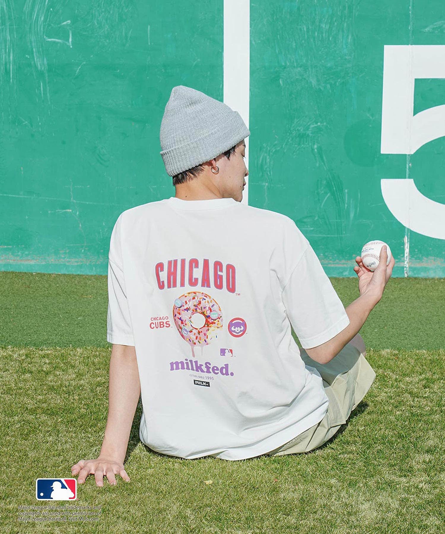 MILKFED. × MLB BIG S/S TOP