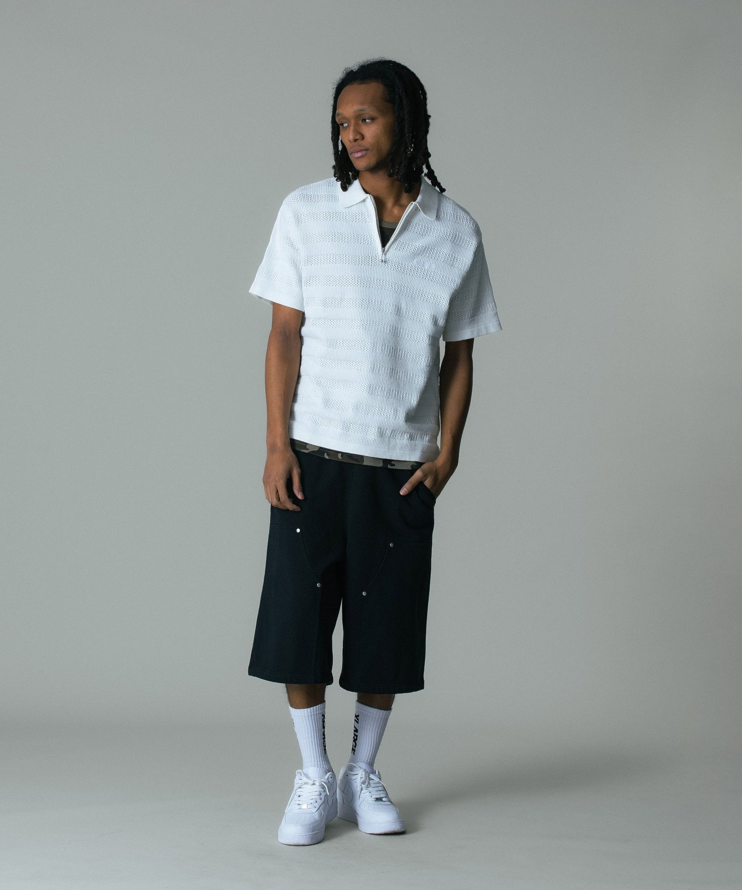 OLD ENGLISH WAFFLE TANK TOP