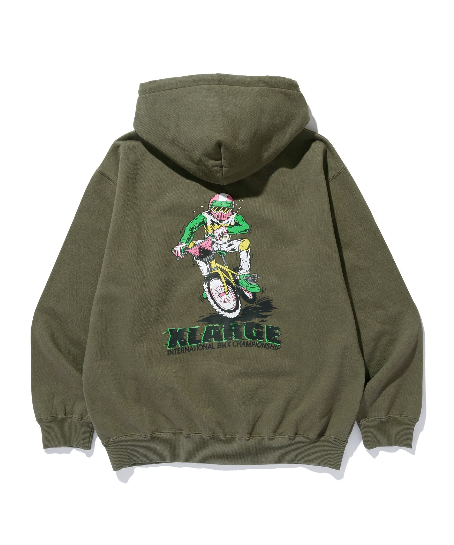 RIDING ZIP HOODED SWEATSHIRT
