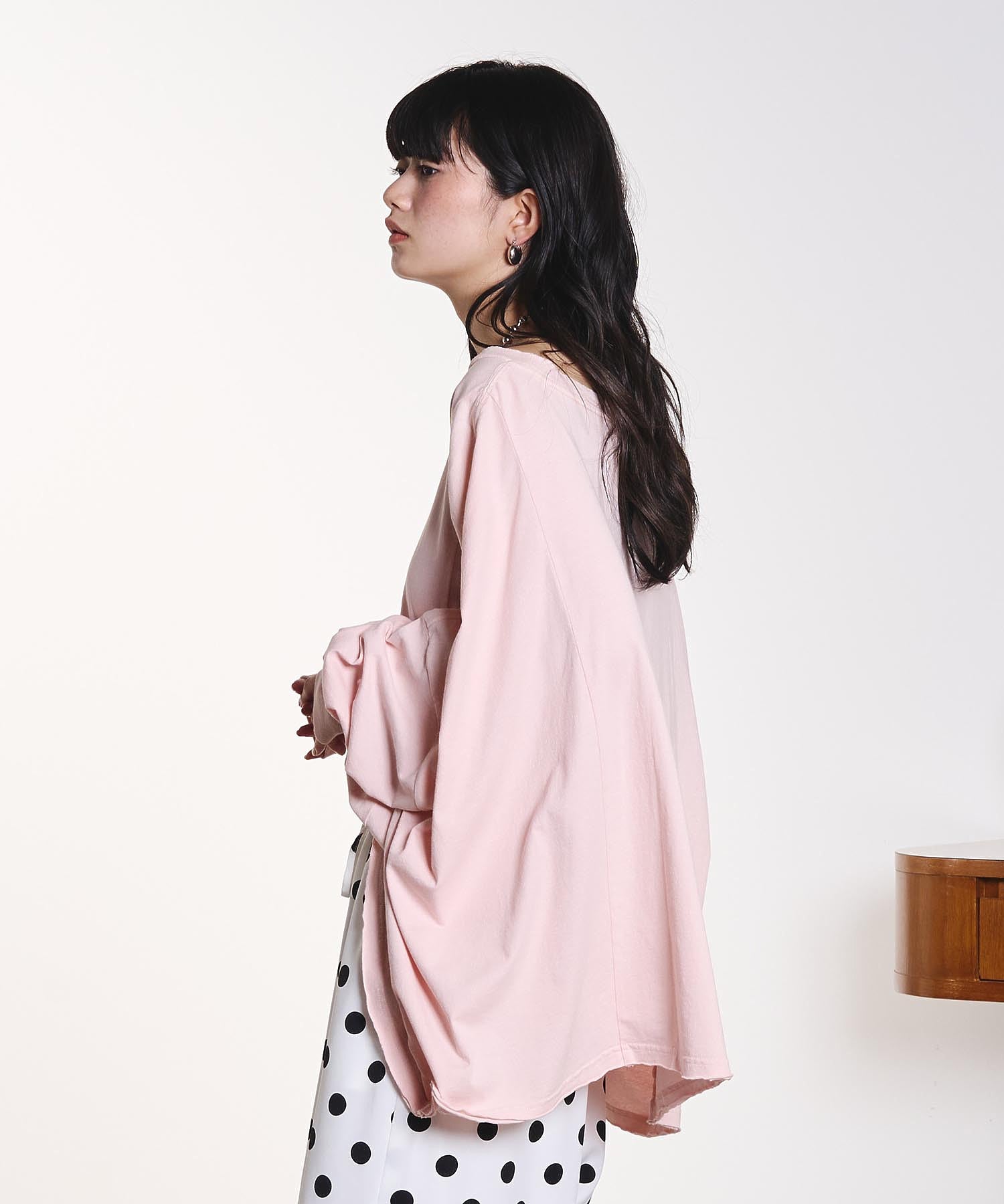 model:163cm 着用サイズ:ONE SIZE