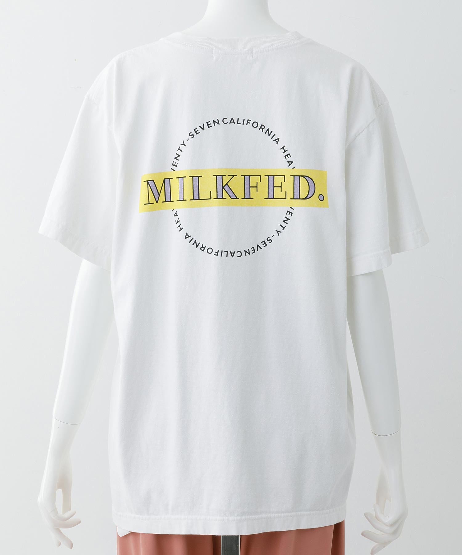 PIGMENT-DYED S/S TOP MILKFED.