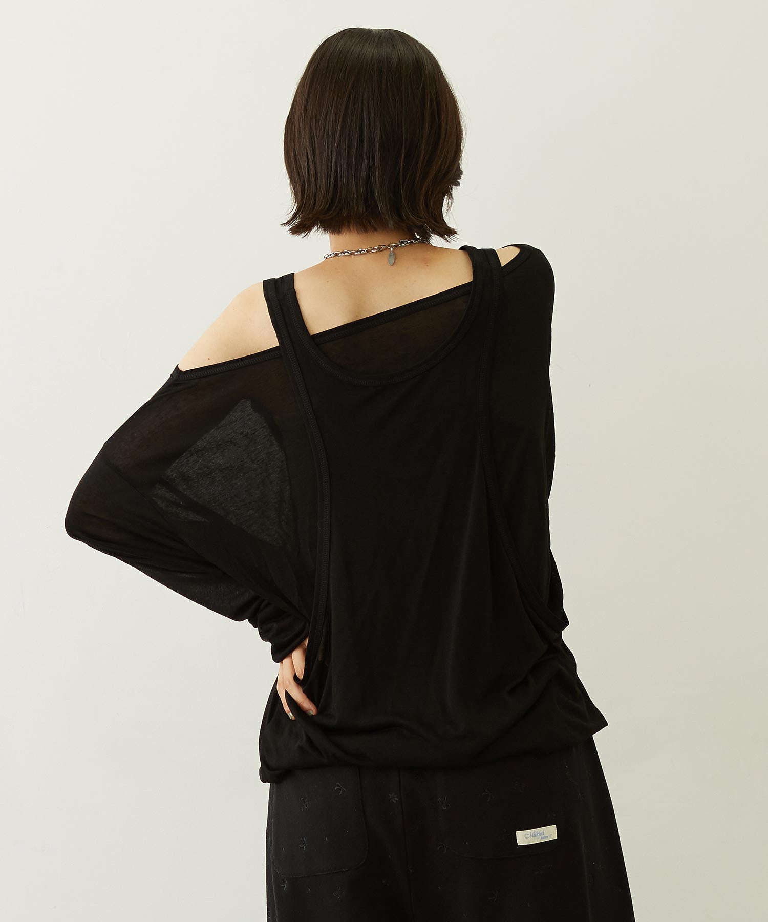 LAYERED LOOK L/S TOP