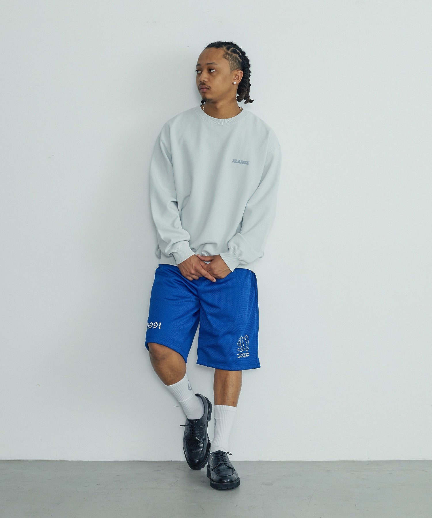 OLD ENGLISH MESH SHORTS