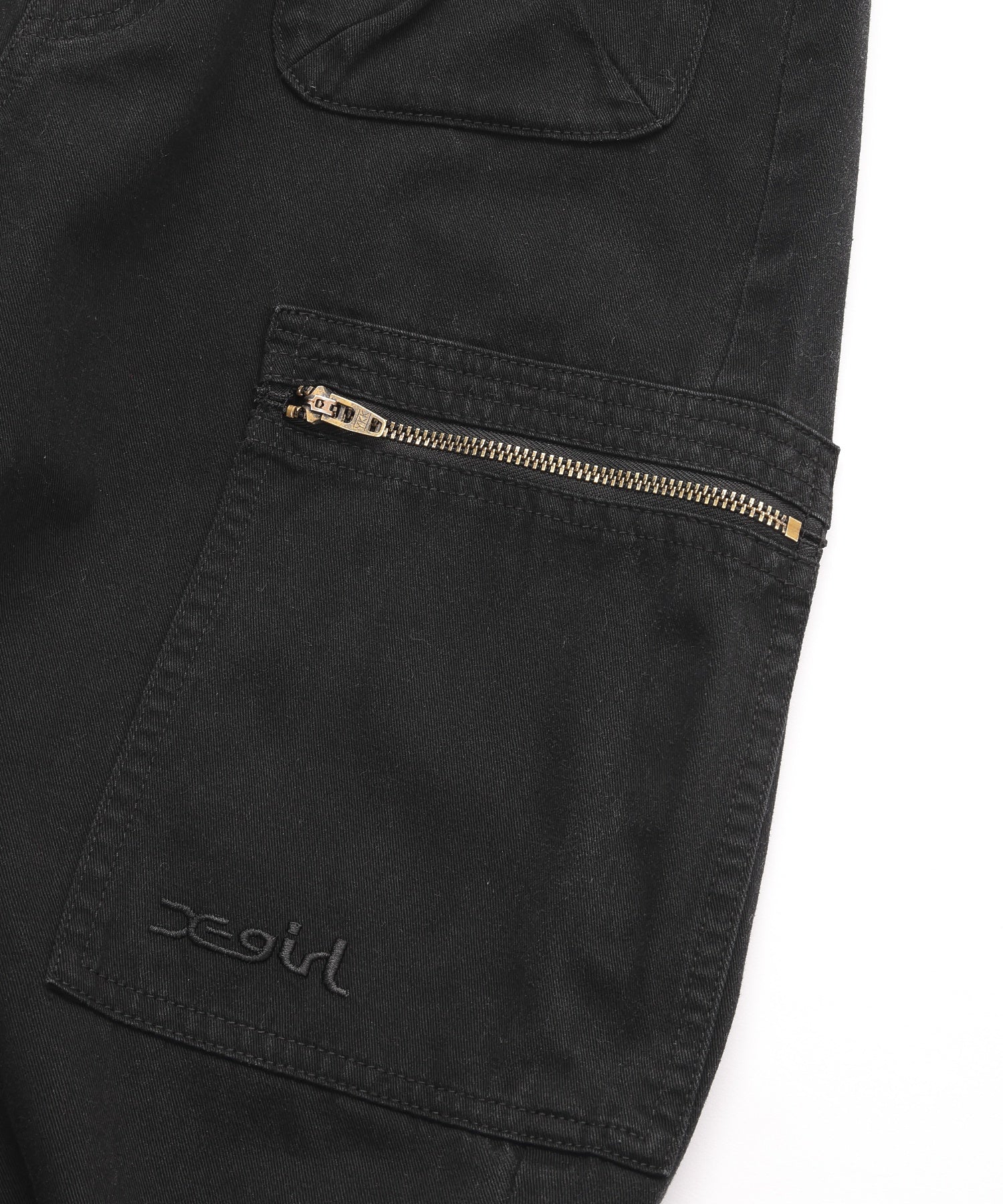 FADED MULTI POCKET FLARE PANTS