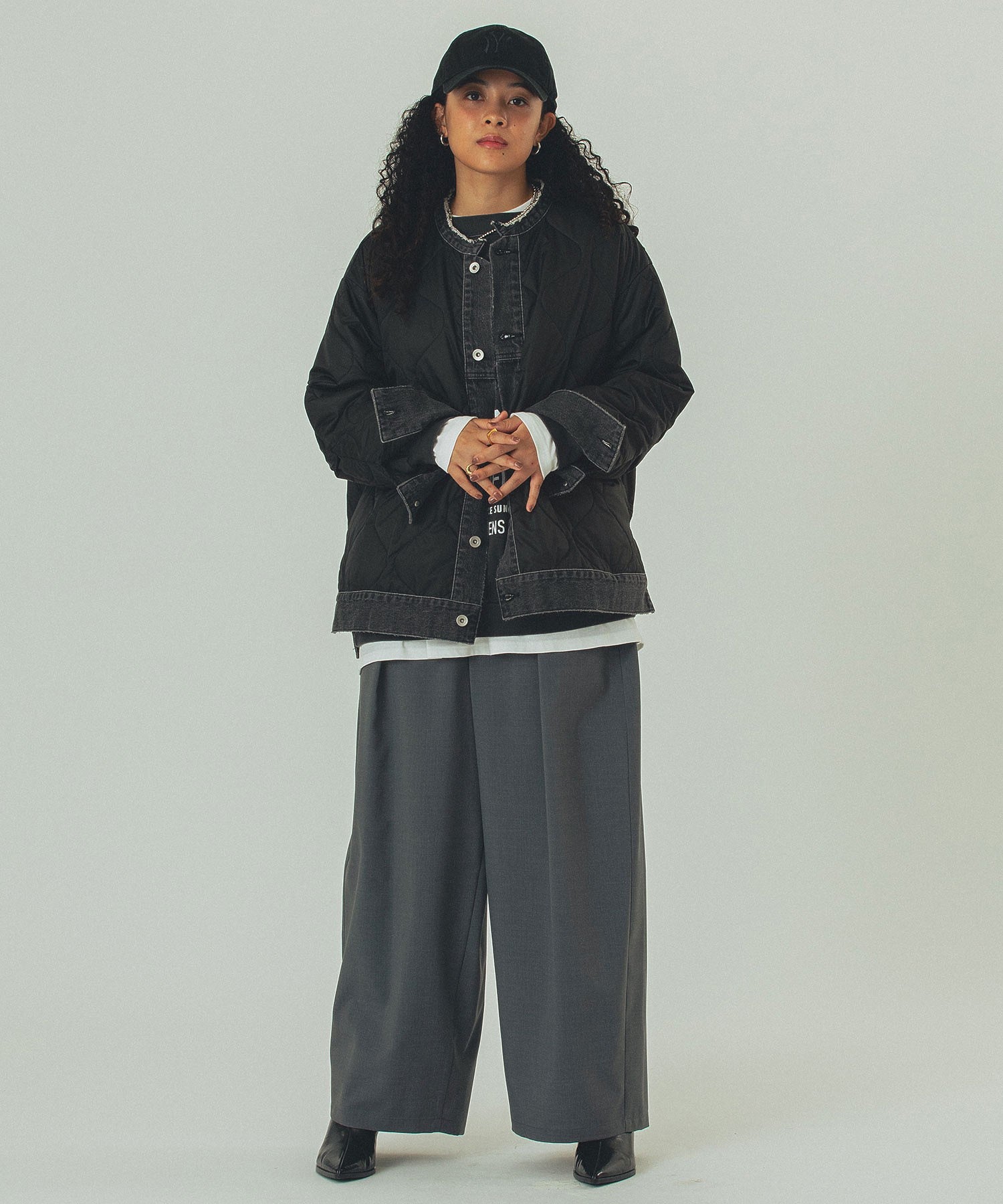 model:168cm 着用サイズ:ONE SIZE