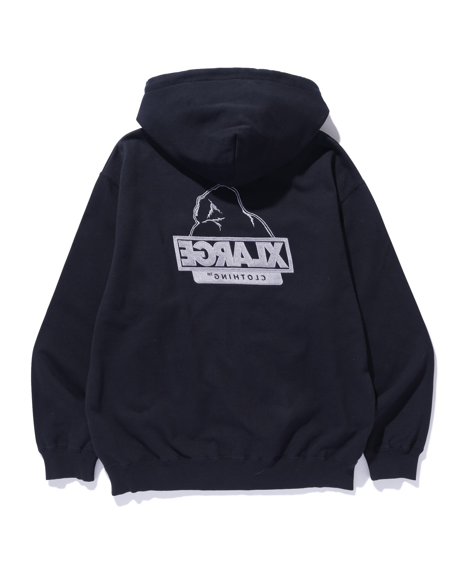 BACKSIDE OG ZIP UP HOODED SWEATSHIRT