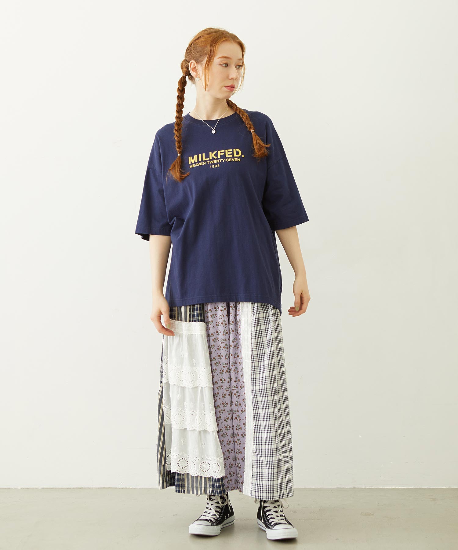 STENCIL LOGO WIDE S/S TEE