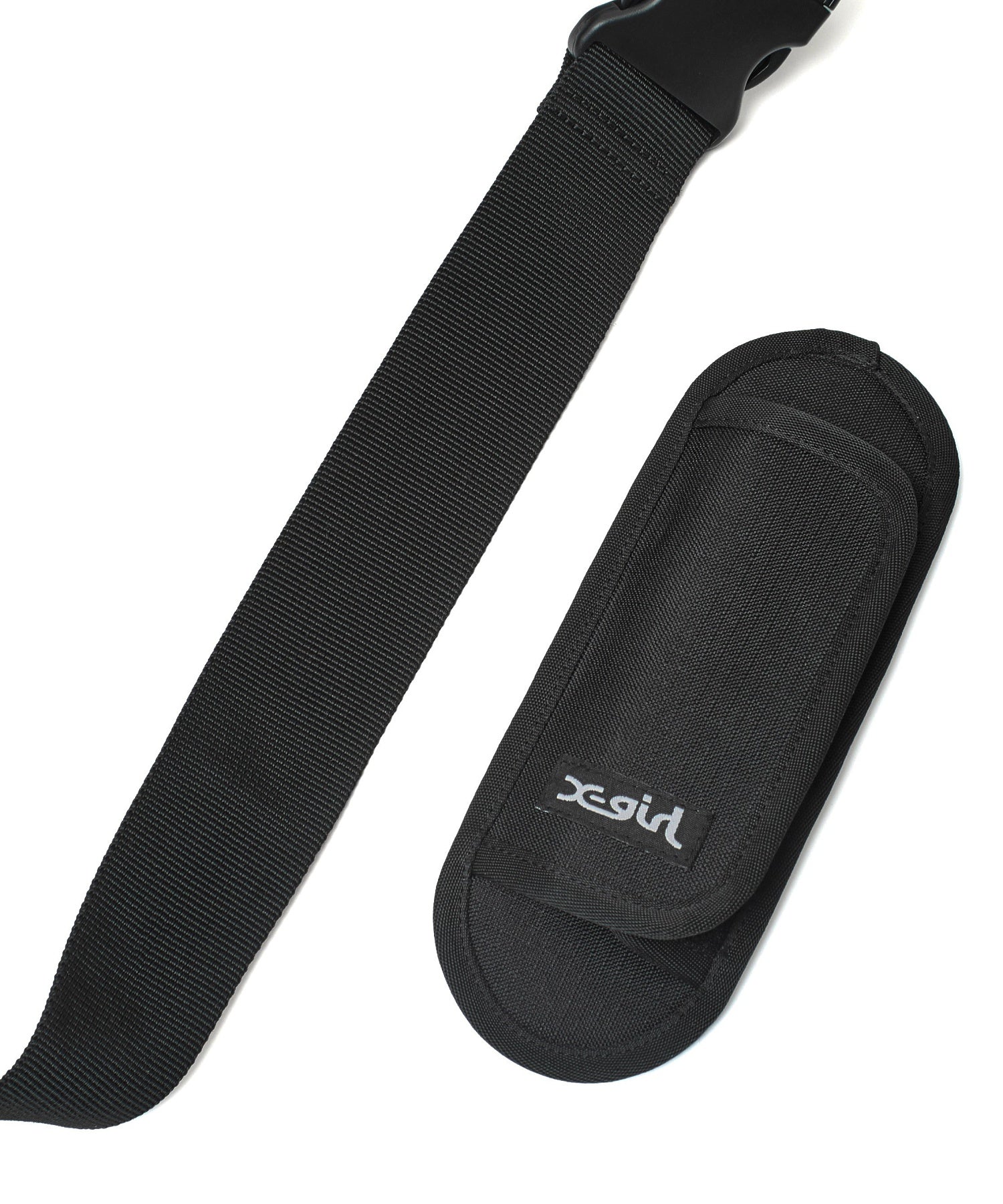 FACE LABEL MESSENGER BAG