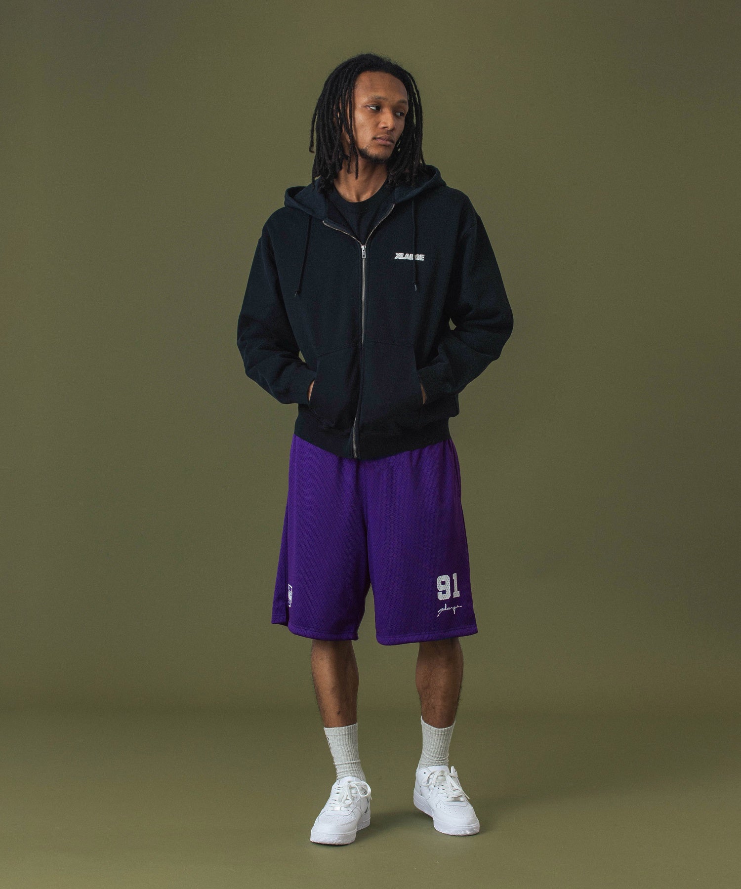 DISTORTION MESH EASY SHORTS