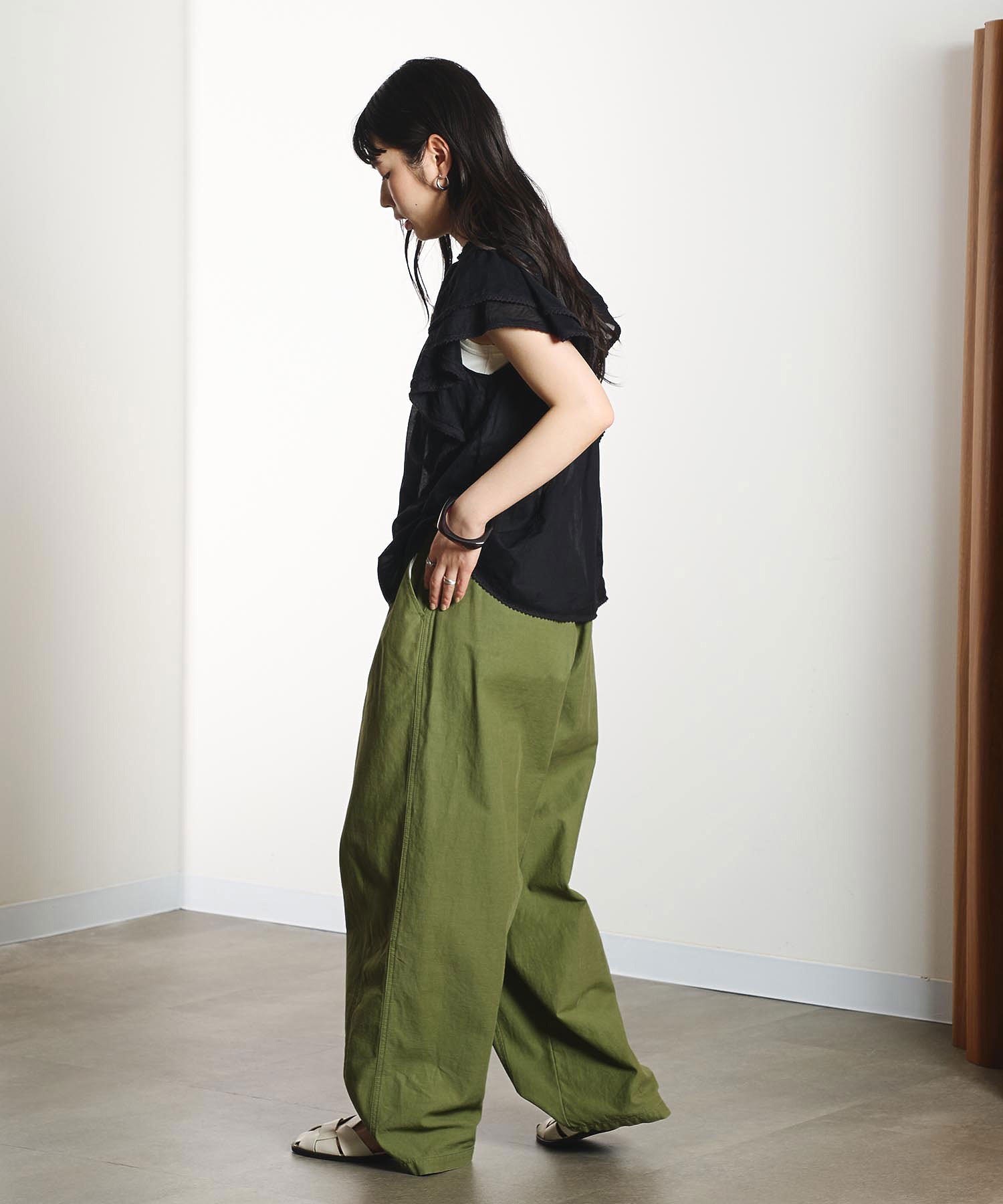 model:163cm 着用サイズ:ONE SIZE