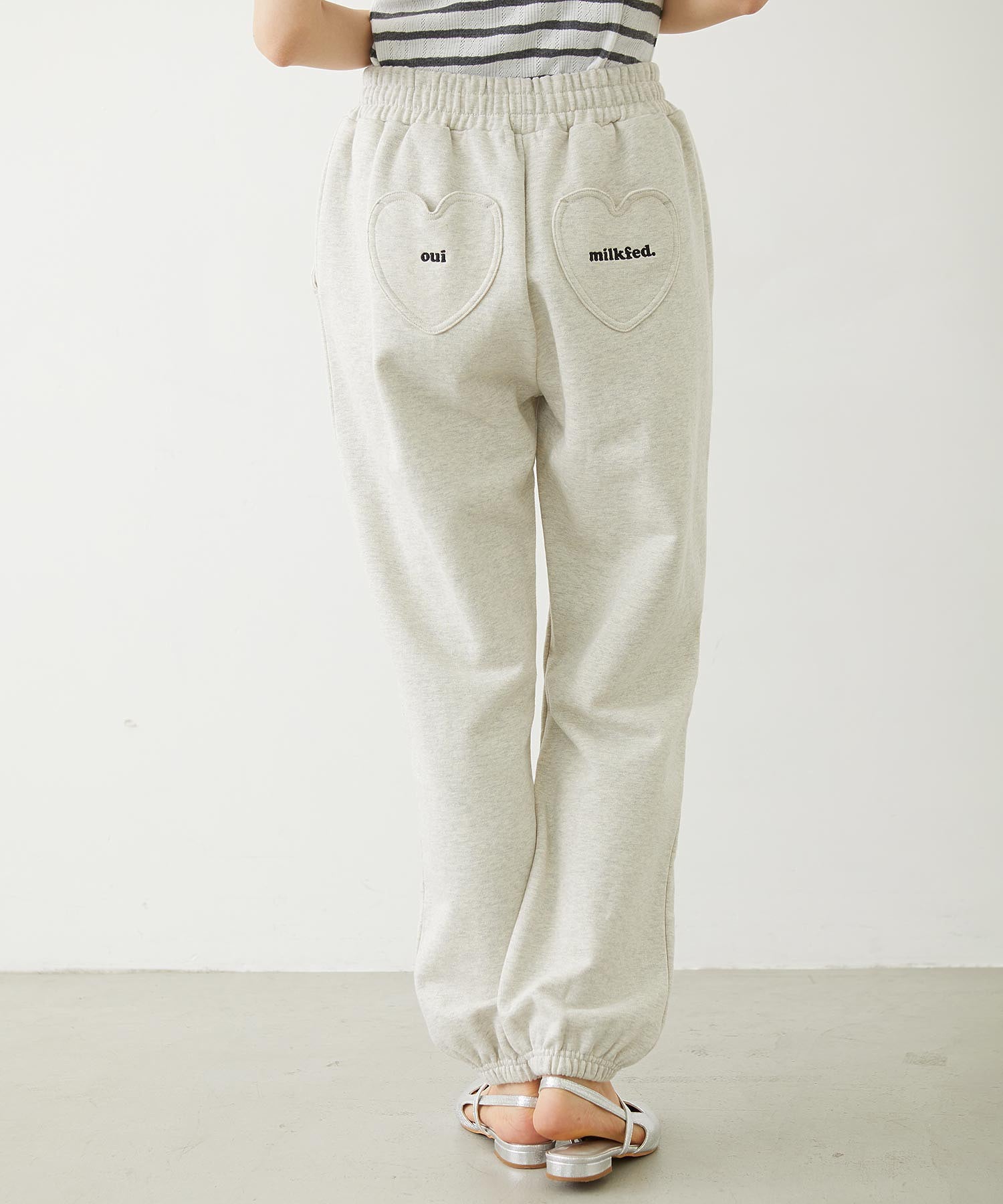 HEART POCKET SWEATPANTS