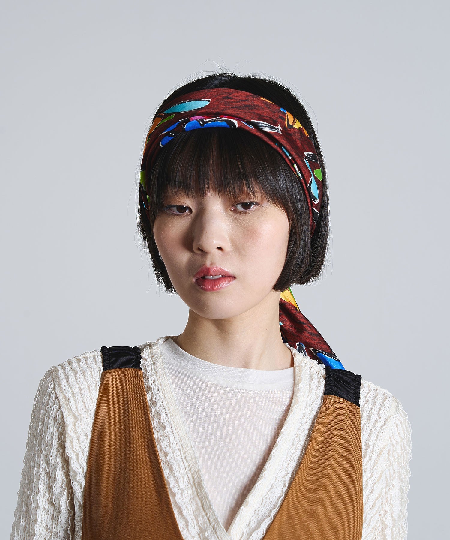mici/PRINT SCARF