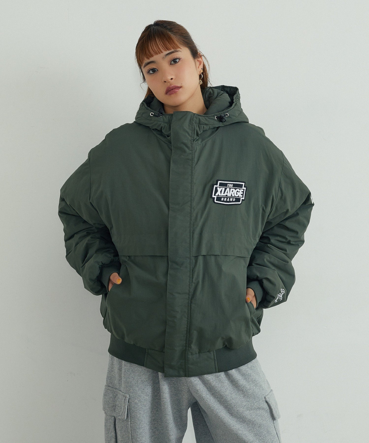 MODEL身長：165cm / 着用サイズ：Lサイズ