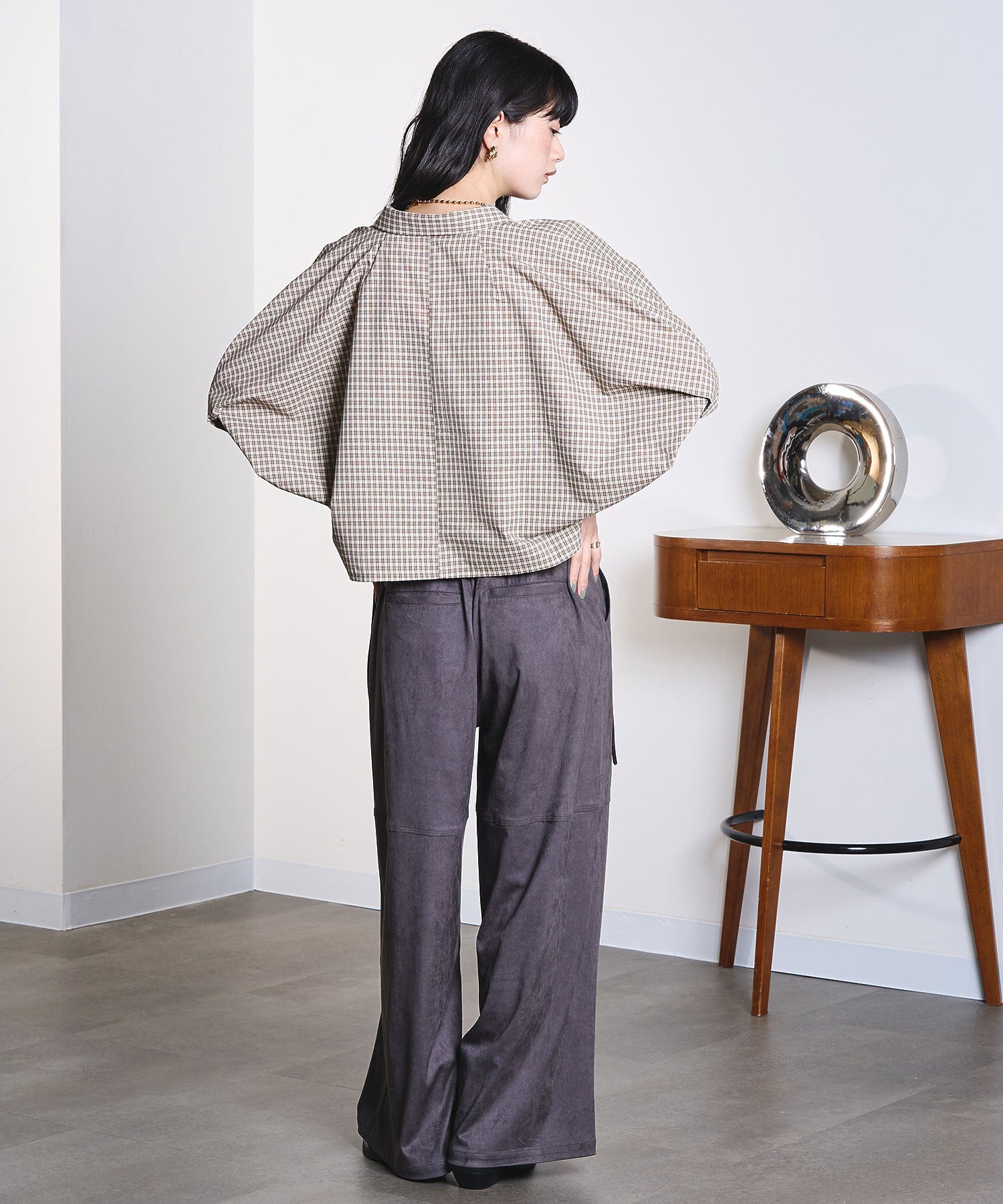 model:163cm 着用サイズ:ONE SIZE