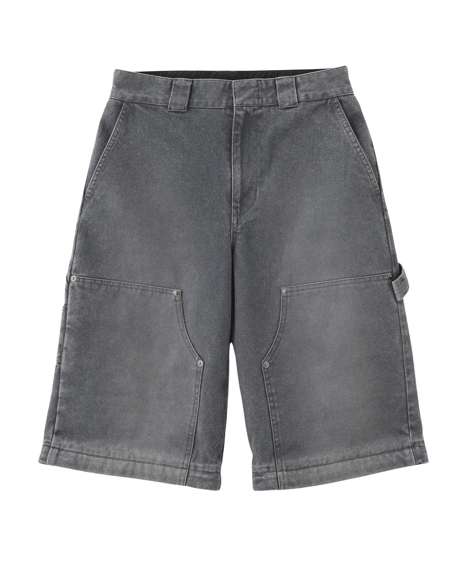 FADED 2WAY WIDE LEG WORK PANTS