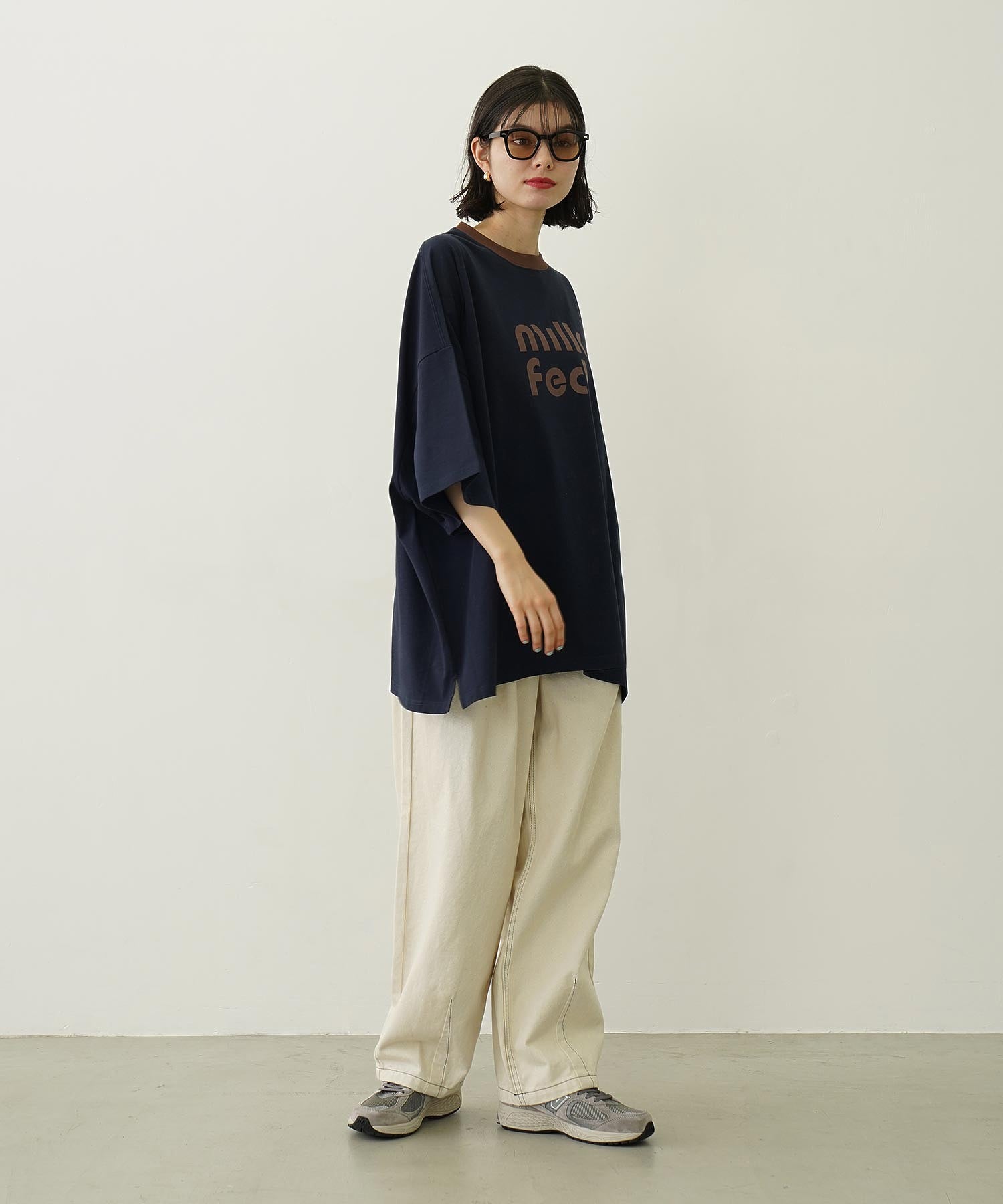 CUT OUT LOGO BIG S/S TOP