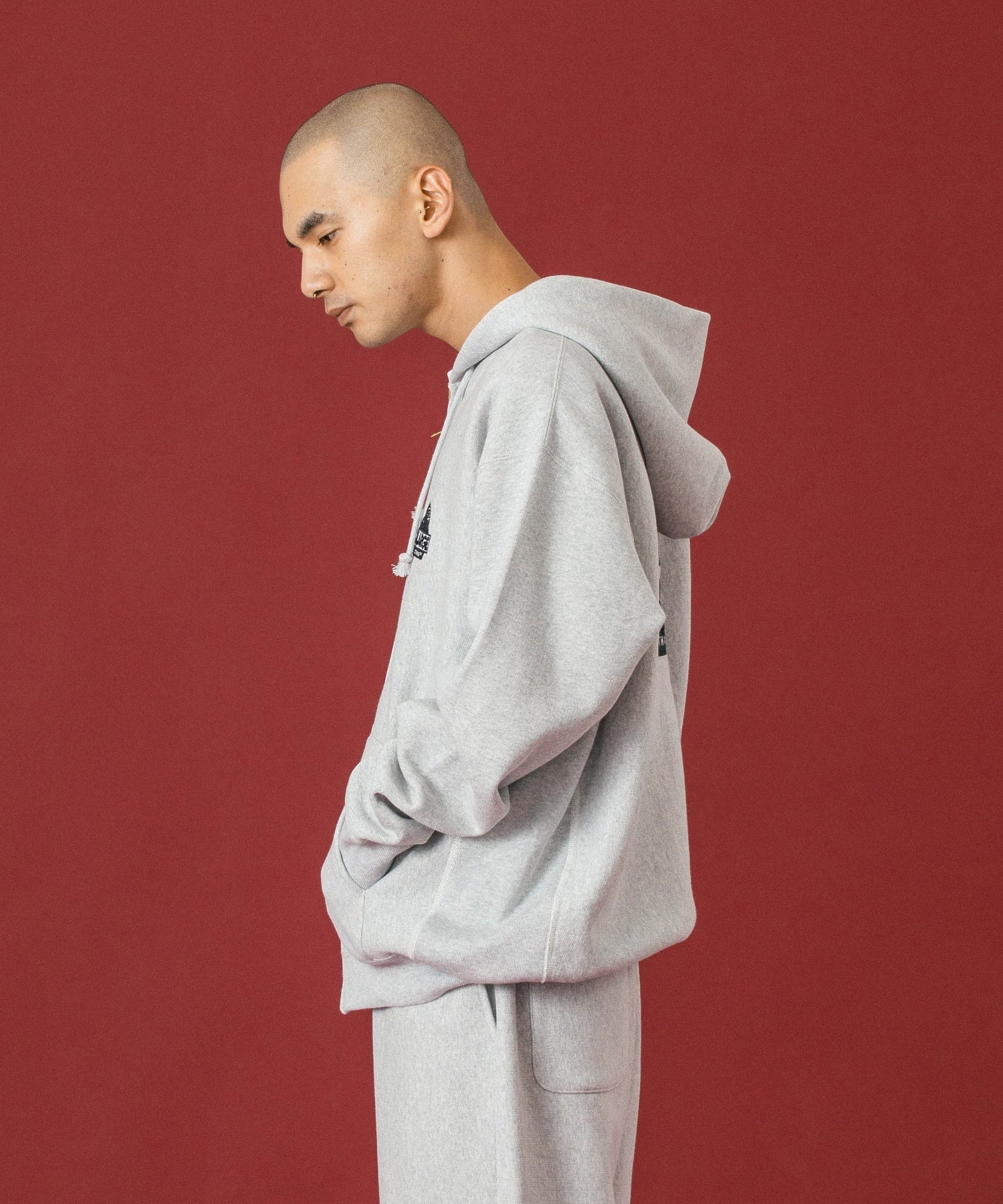 XLARGE×Champion REVERSE WEAVE ZIP UP HOODED SWEATSHIRT