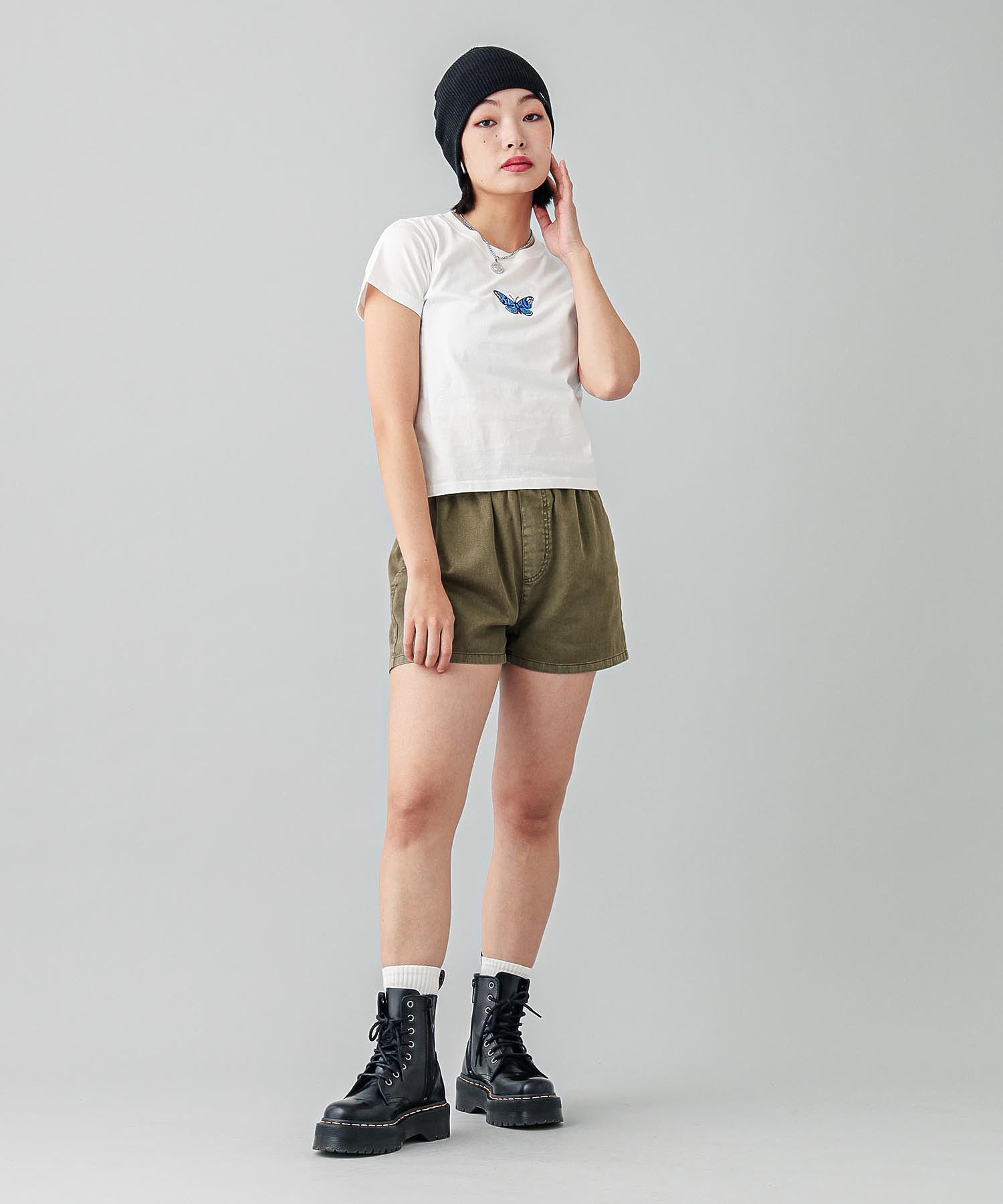 model　H:161cm 着用サイズ:M