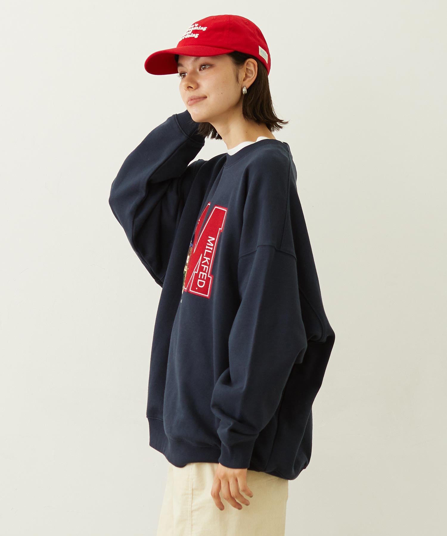 M.FEDDY EMBLEM SWEAT TOP