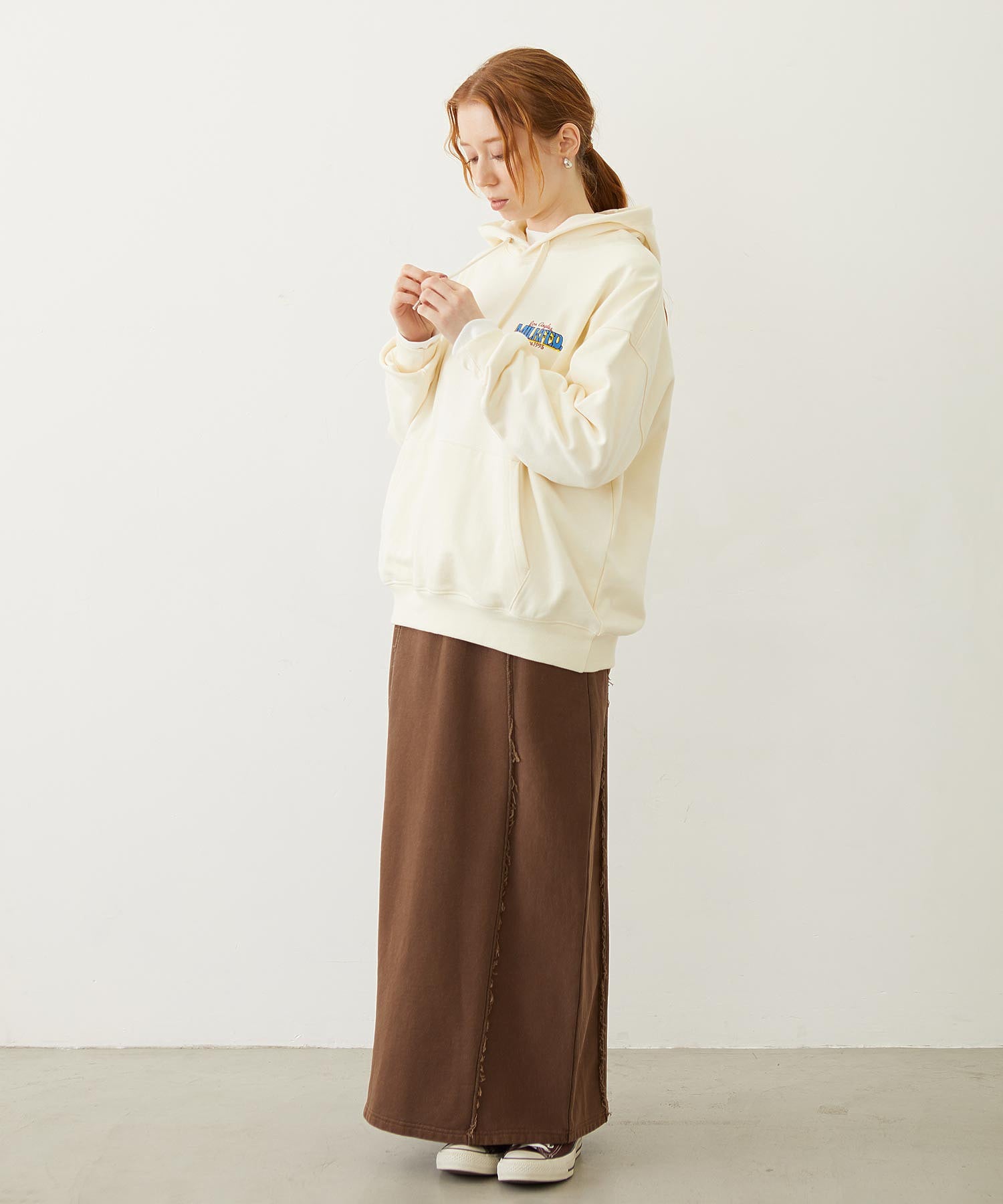 DOODLE LOGO SWEAT HOODIE