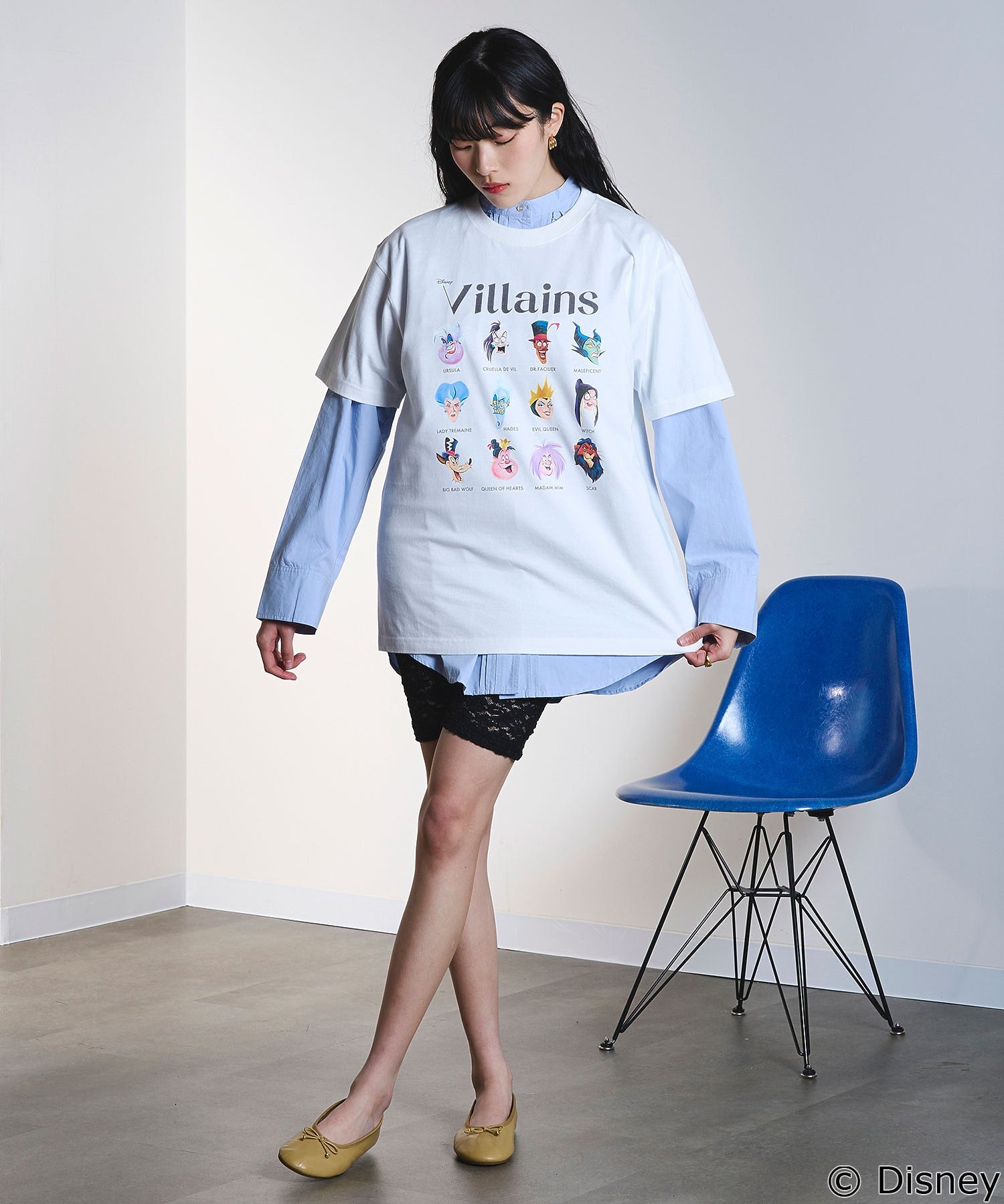 model:169cm 着用サイズ:L