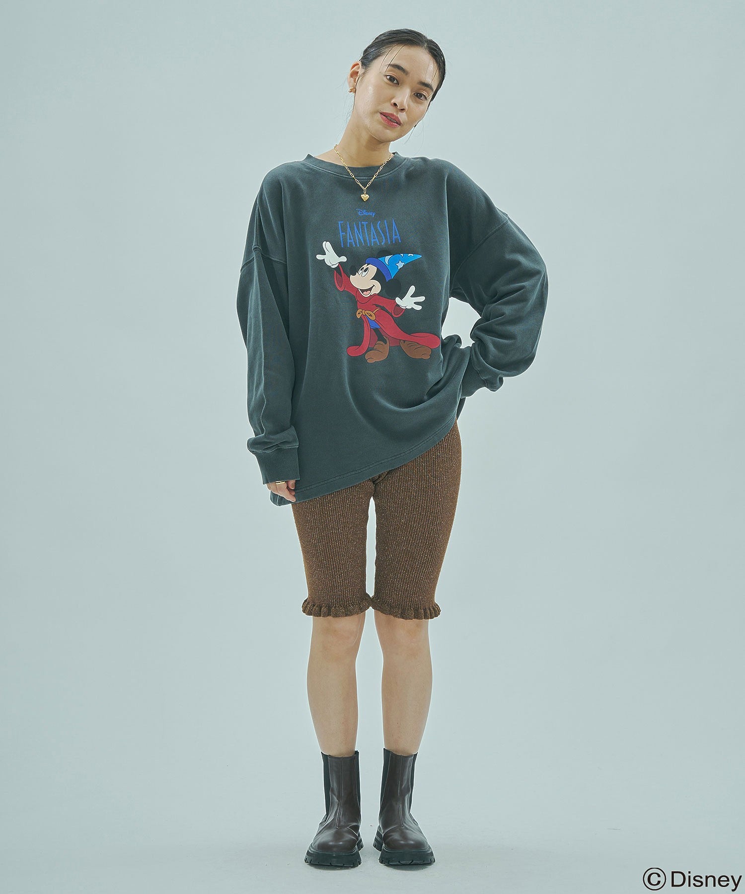 model:164cm 着用サイズ:M