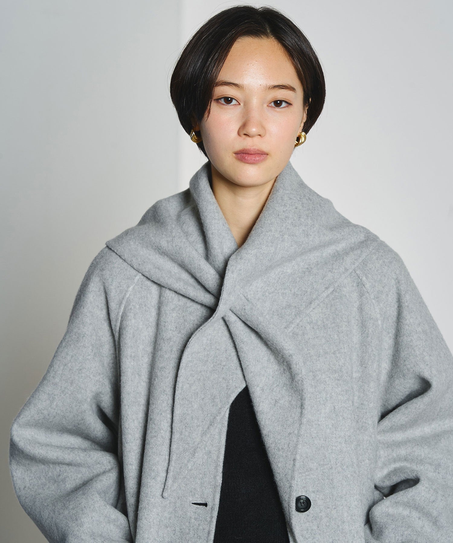 SCARF LONG COAT