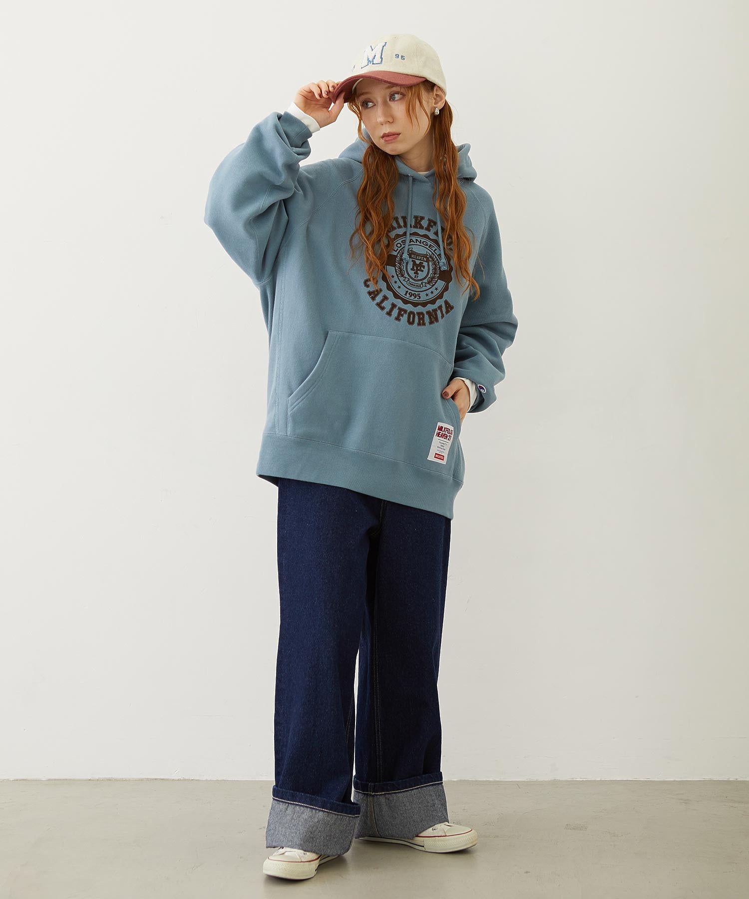 CHENILLE LOGO EMBROIDERY MELTON CAP