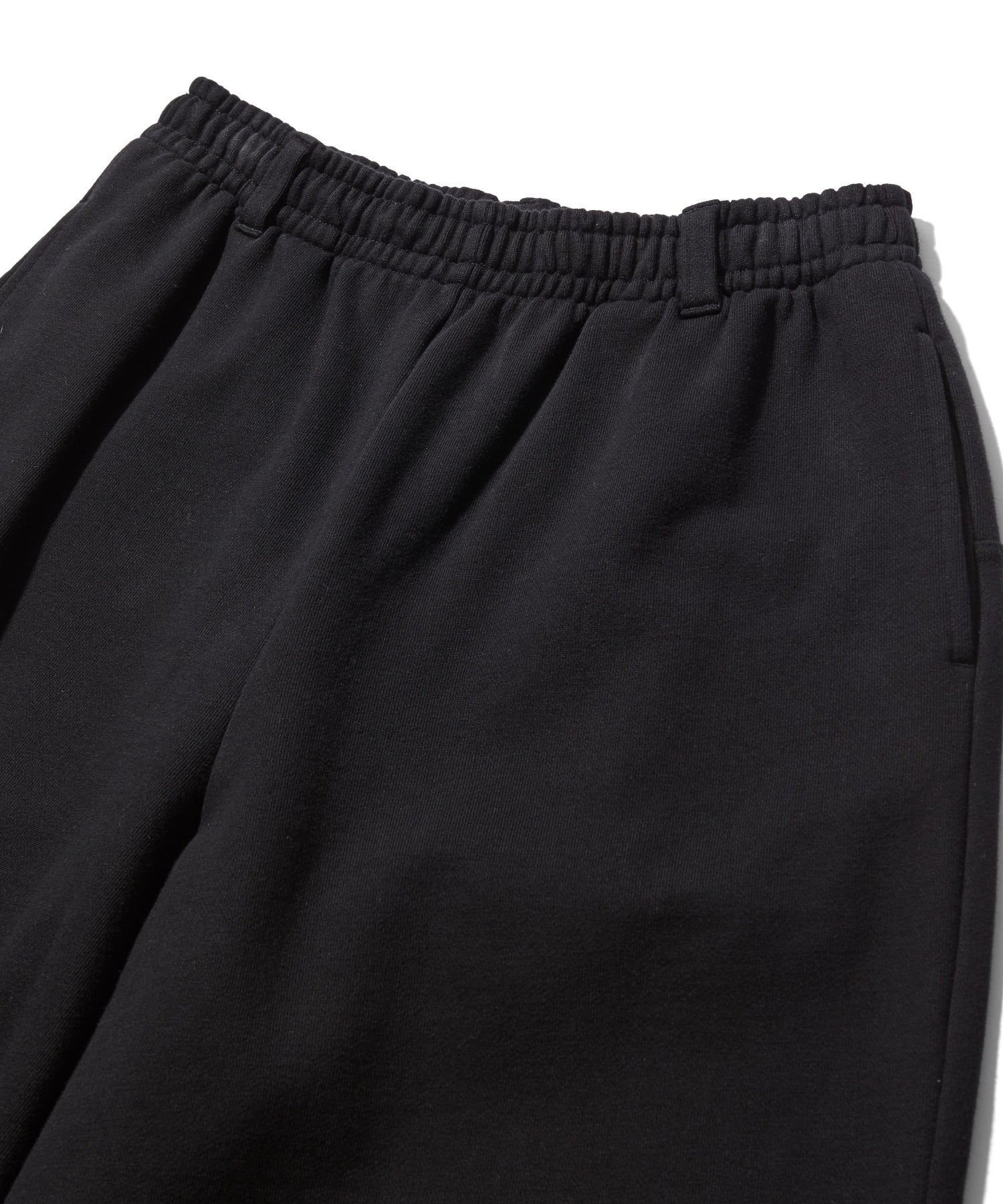 EMBROIDERED POCKET VOLUME SWEATPANTS