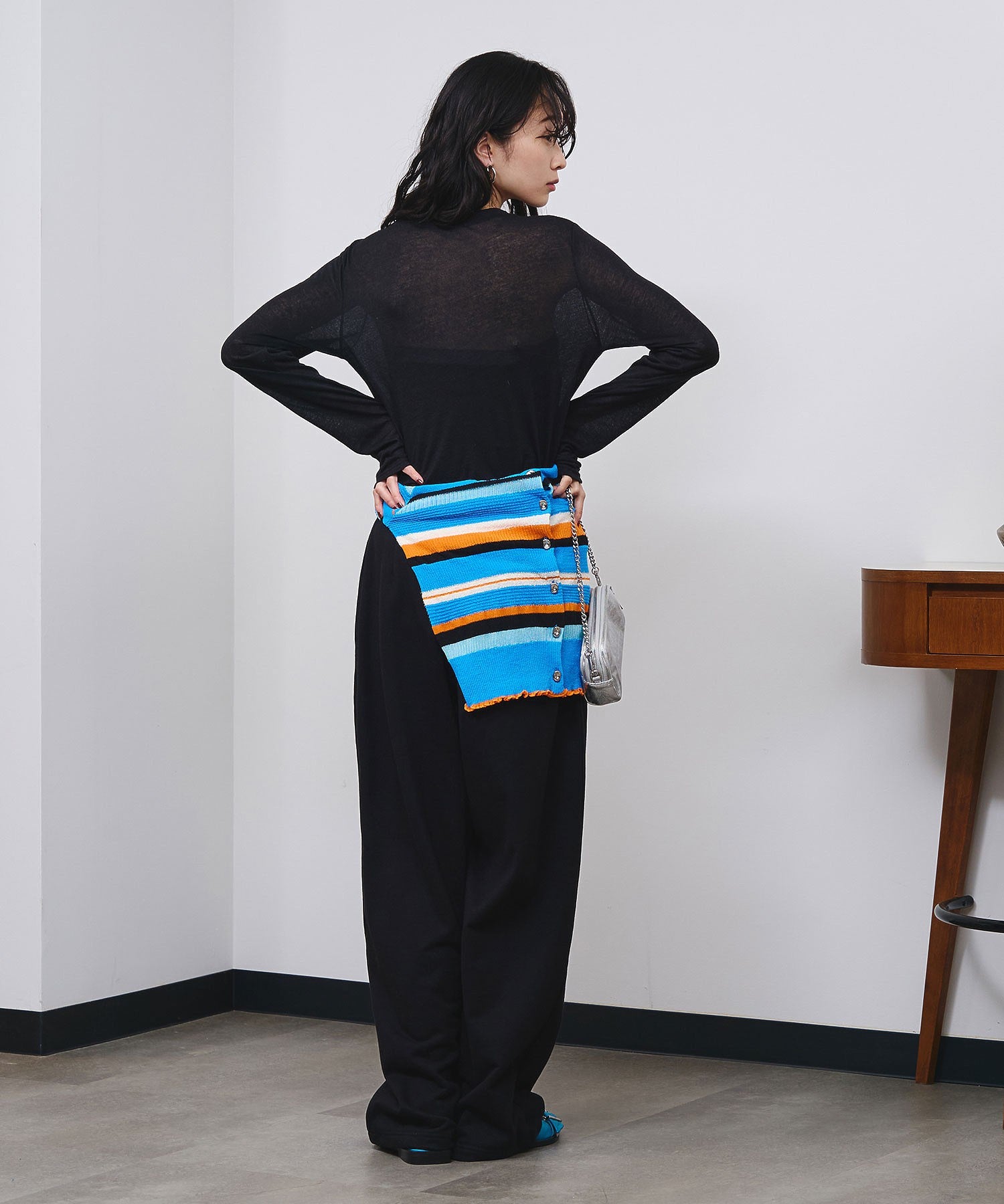 model:161cm 着用サイズ:ONE SIZE