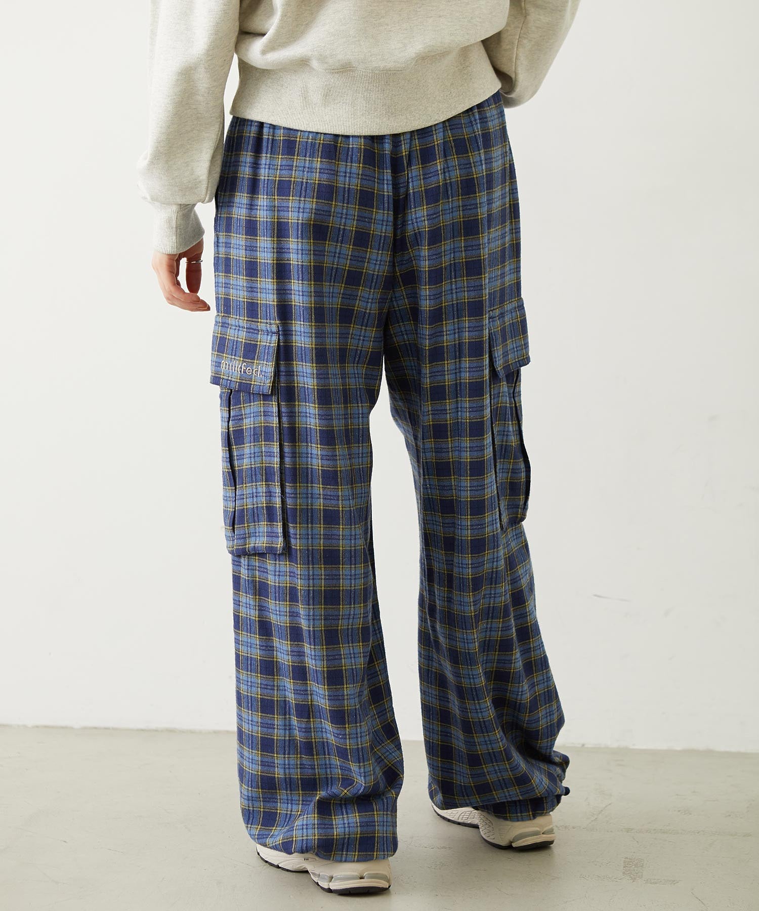 CHECKED CARGO PANTS