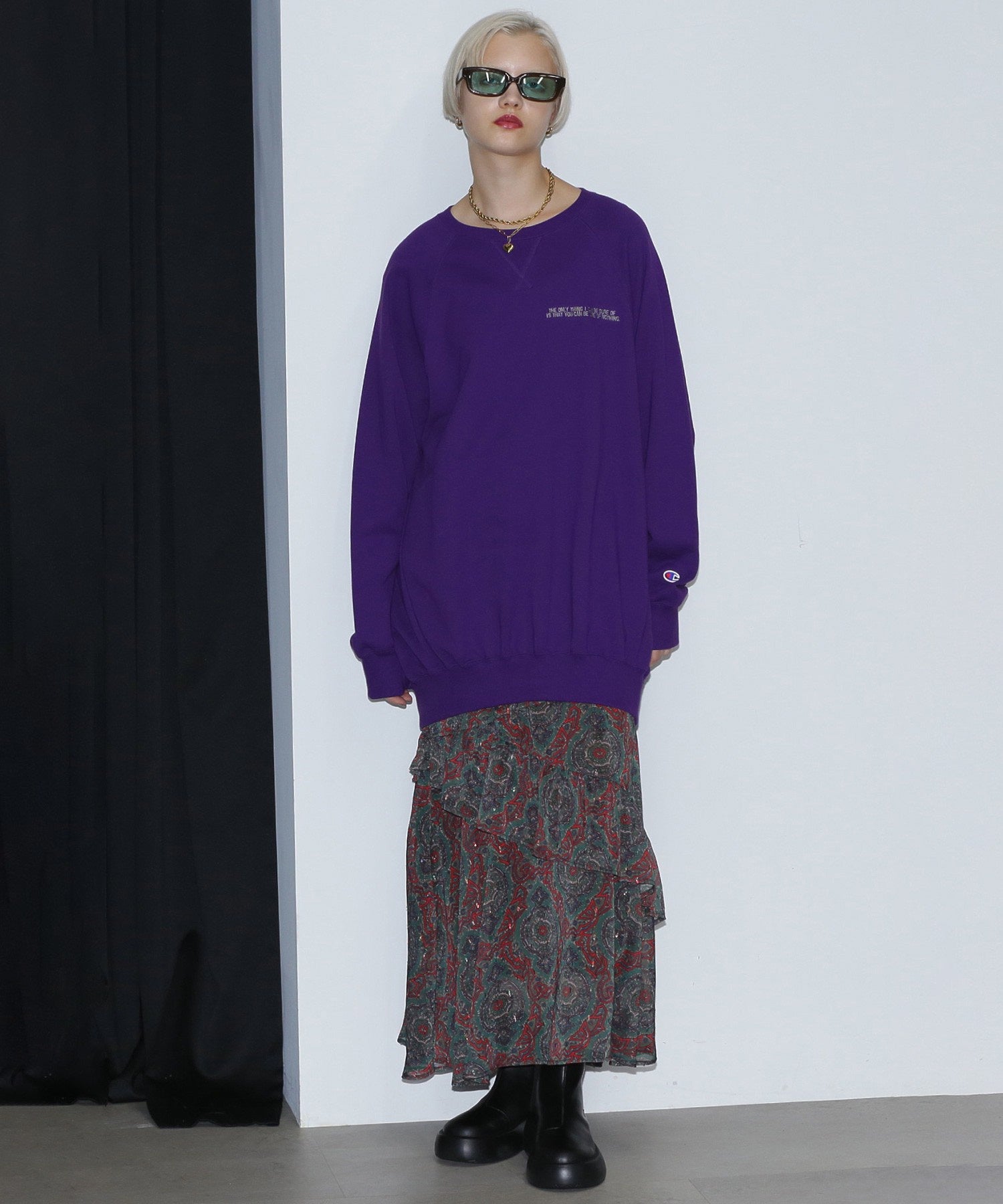 <Champion別注>ビッグスウェット