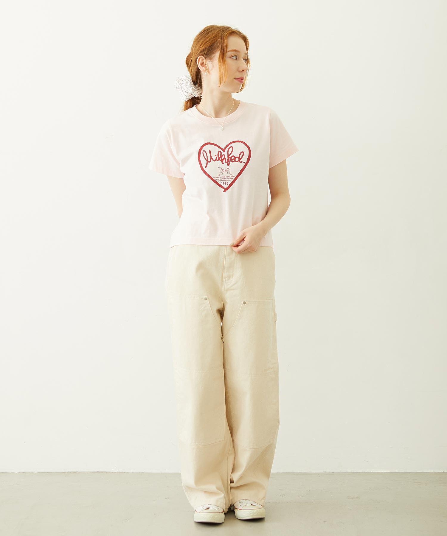 HANDWRITTEN HEART COMPACT S/S TEE