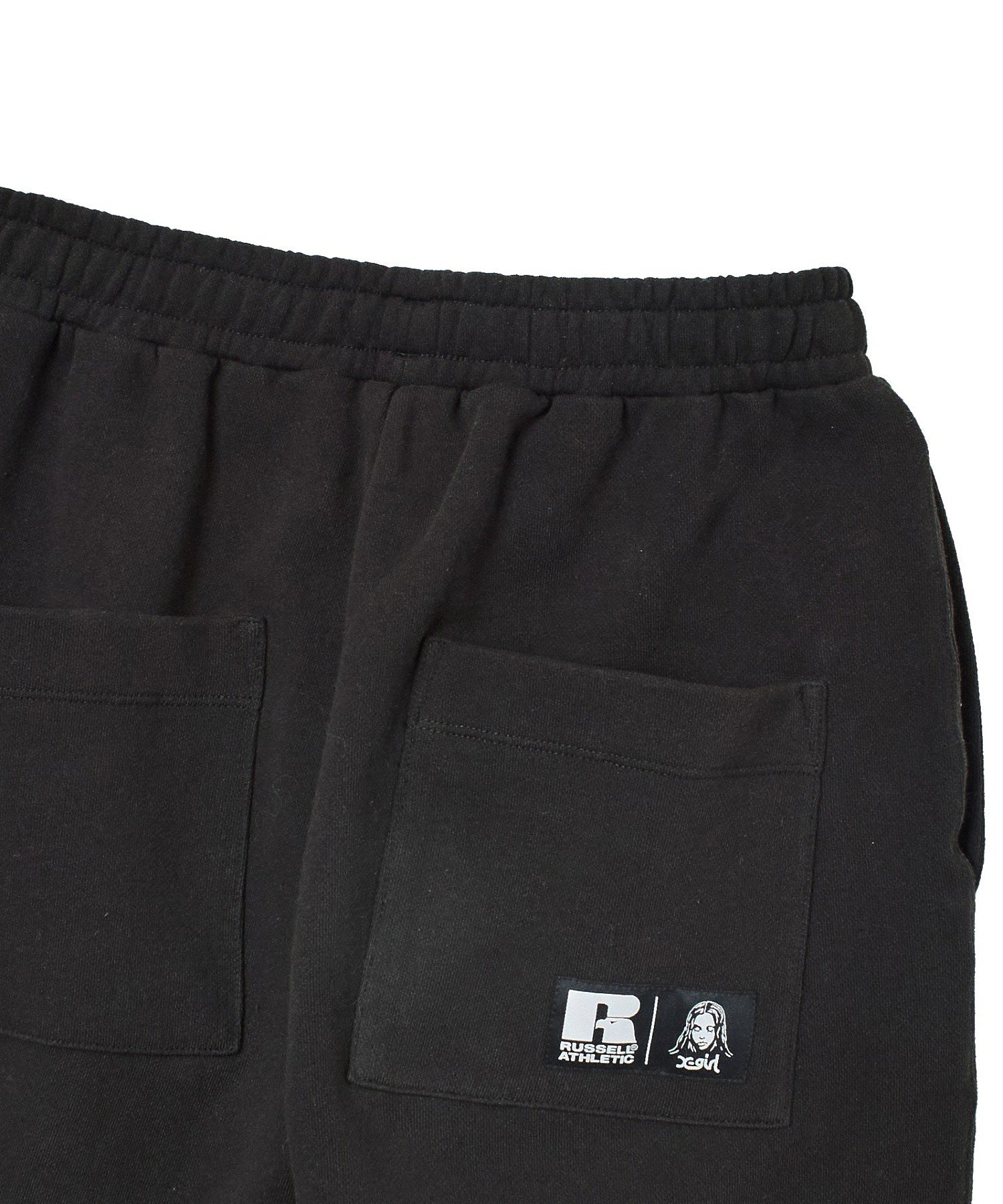 X-girl × Russell SCRIPT LOGO SWEATPANTS