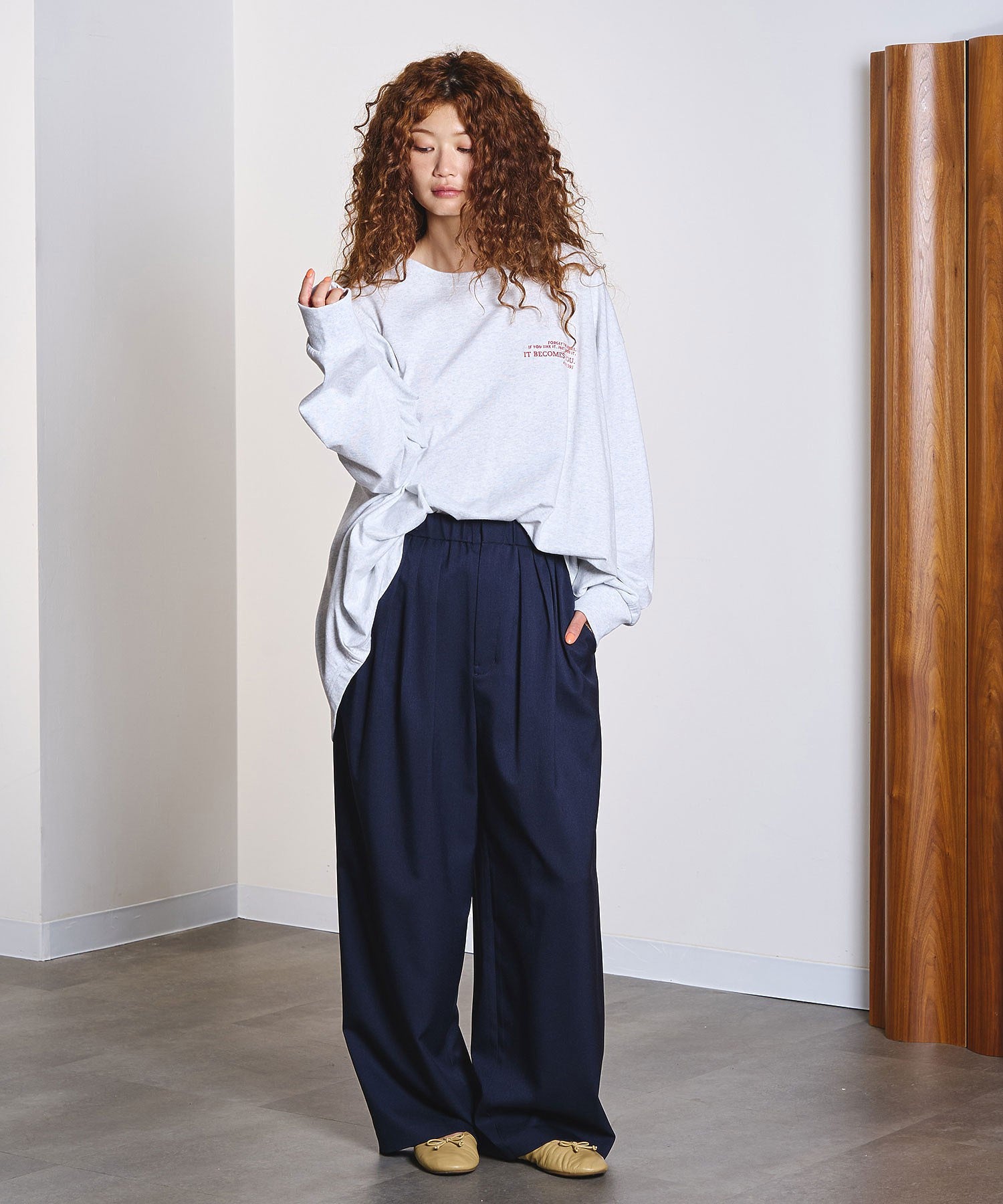 model:168cm 着用サイズ:S