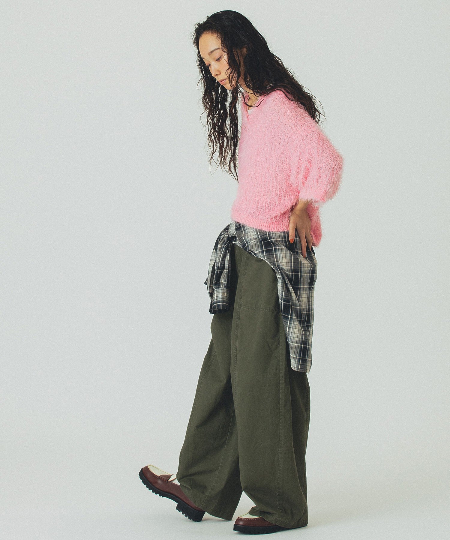 model:161cm 着用サイズ:ONE SIZE